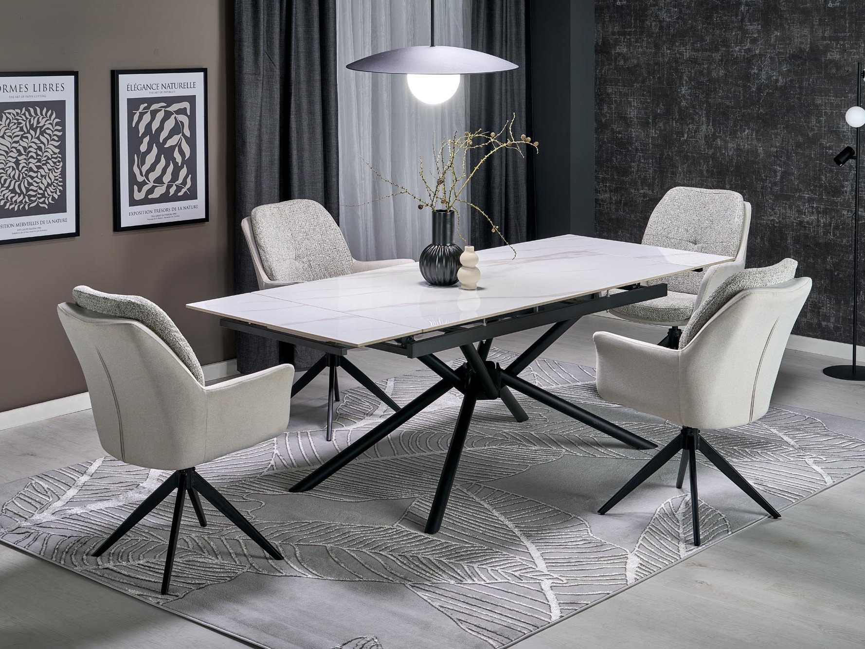 Krēsls Houston 2072 (Gaiši pelēks)