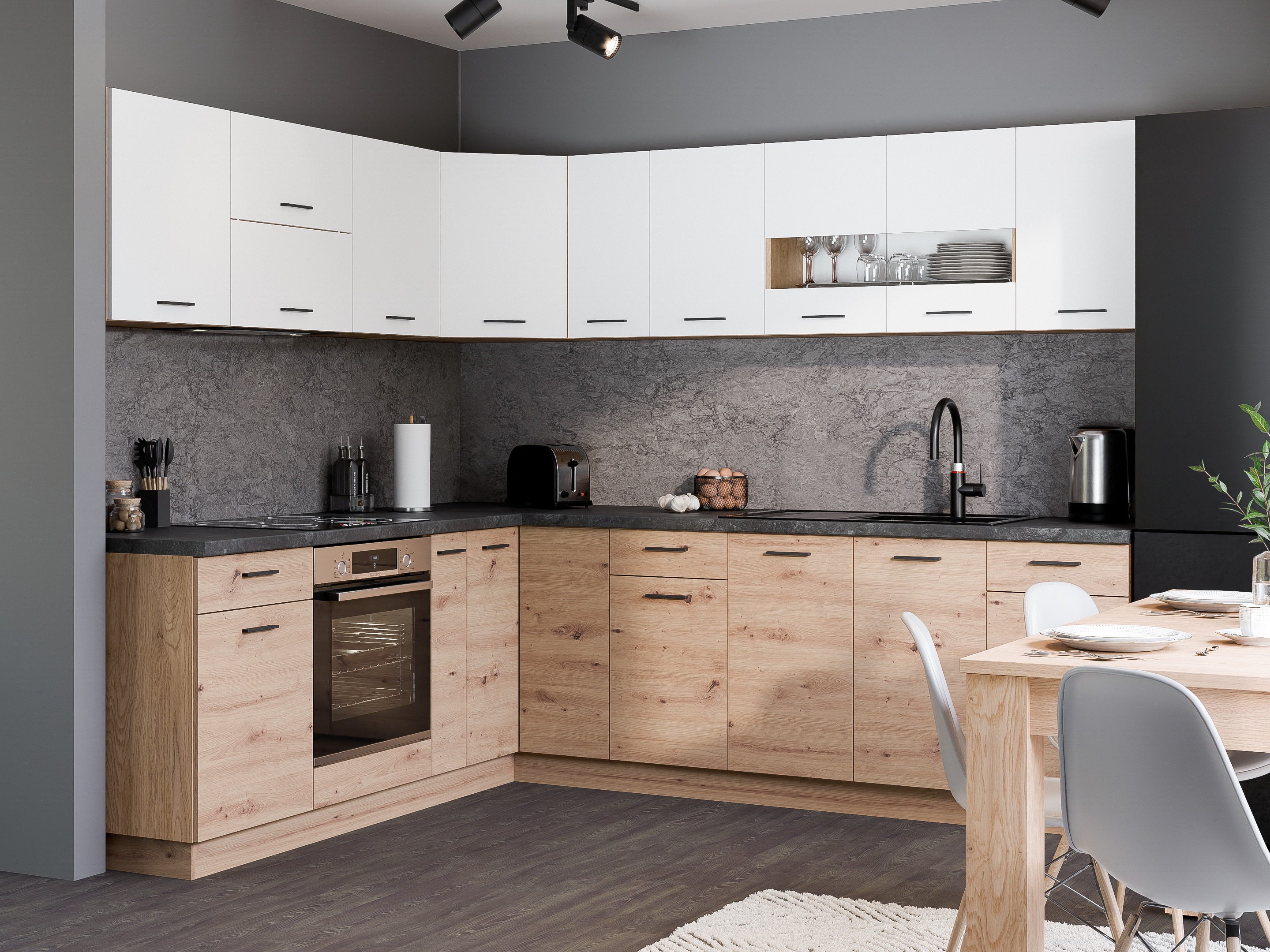 Moduļu piekarams skapis Ati 158