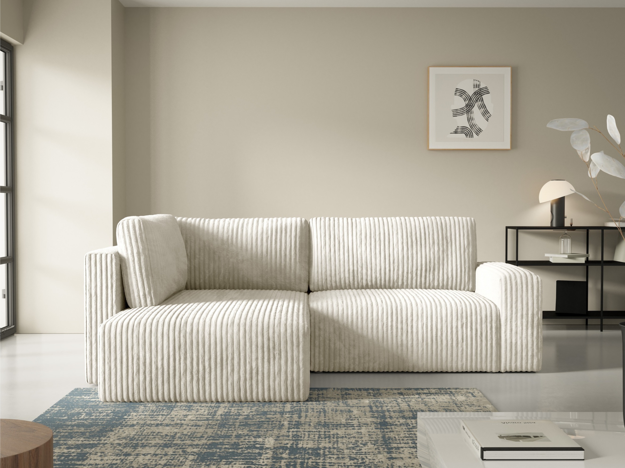 Stūra dīvāns Franklin 162 (Kreisais)