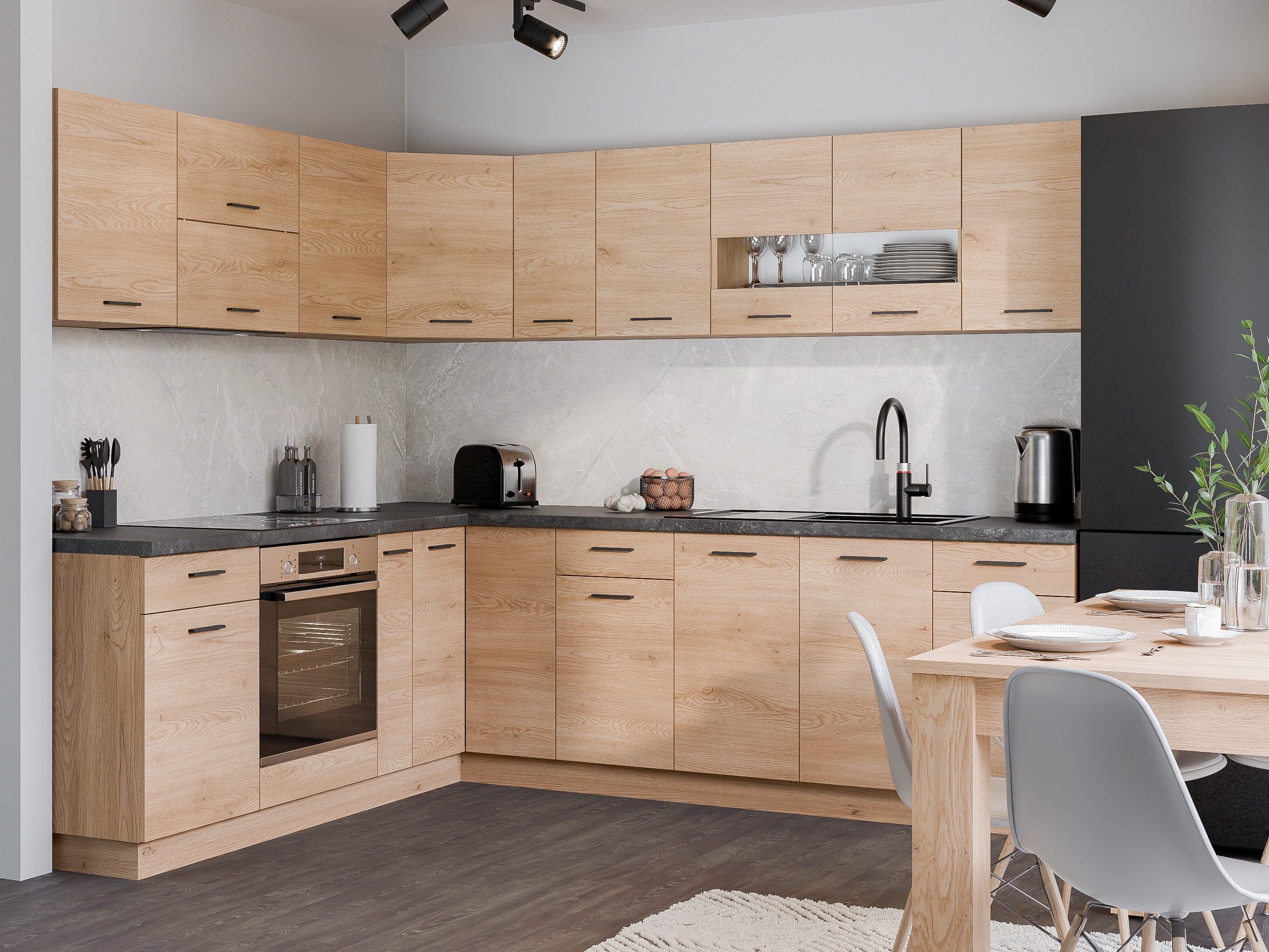 Модульный шкафчик под раковину с дверцами Ati Torro 118