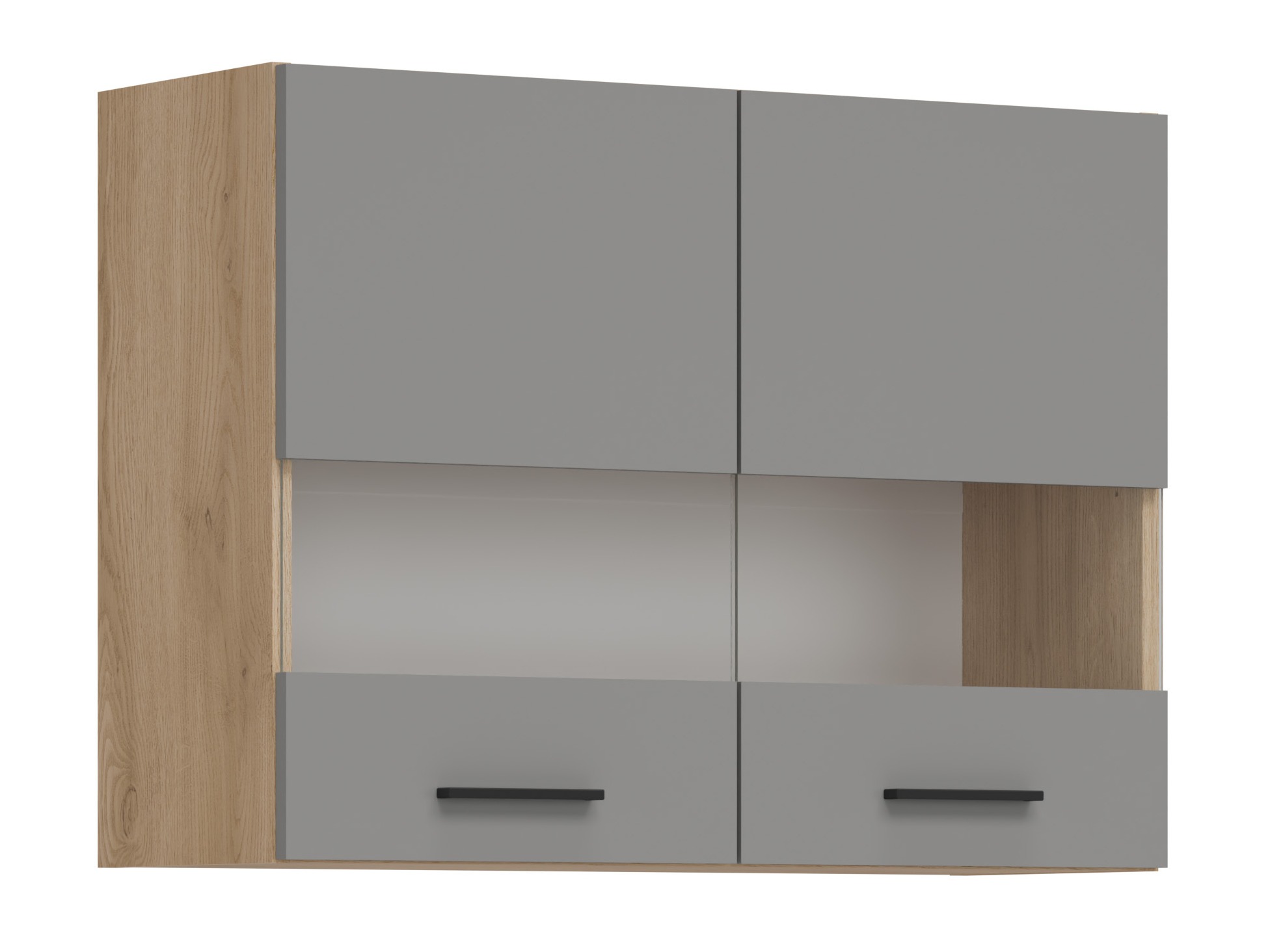 Moduļu piekarams skapis Ati Grey 122
