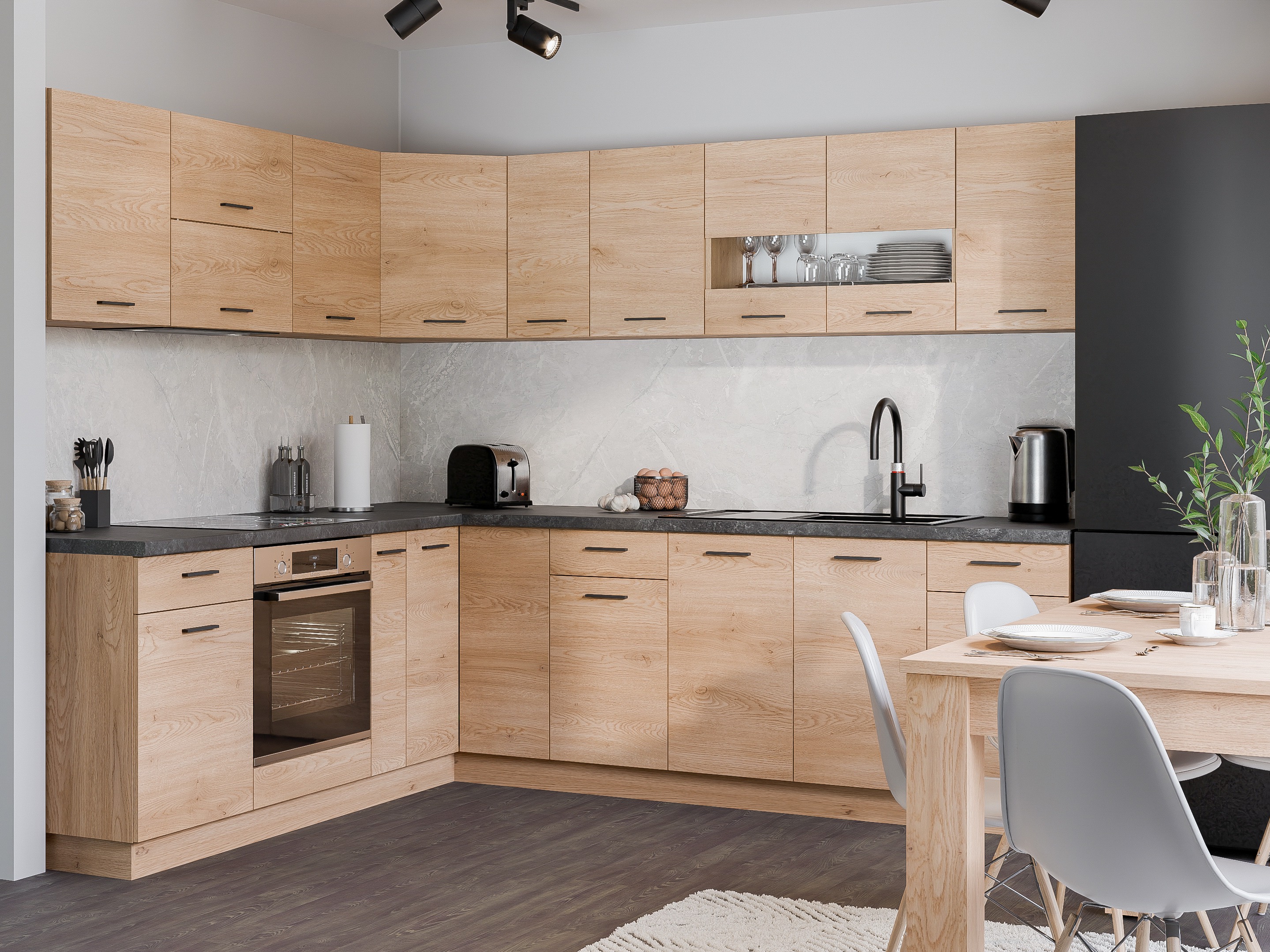 Moduļu skapis ar durvīm Ati Torro 112