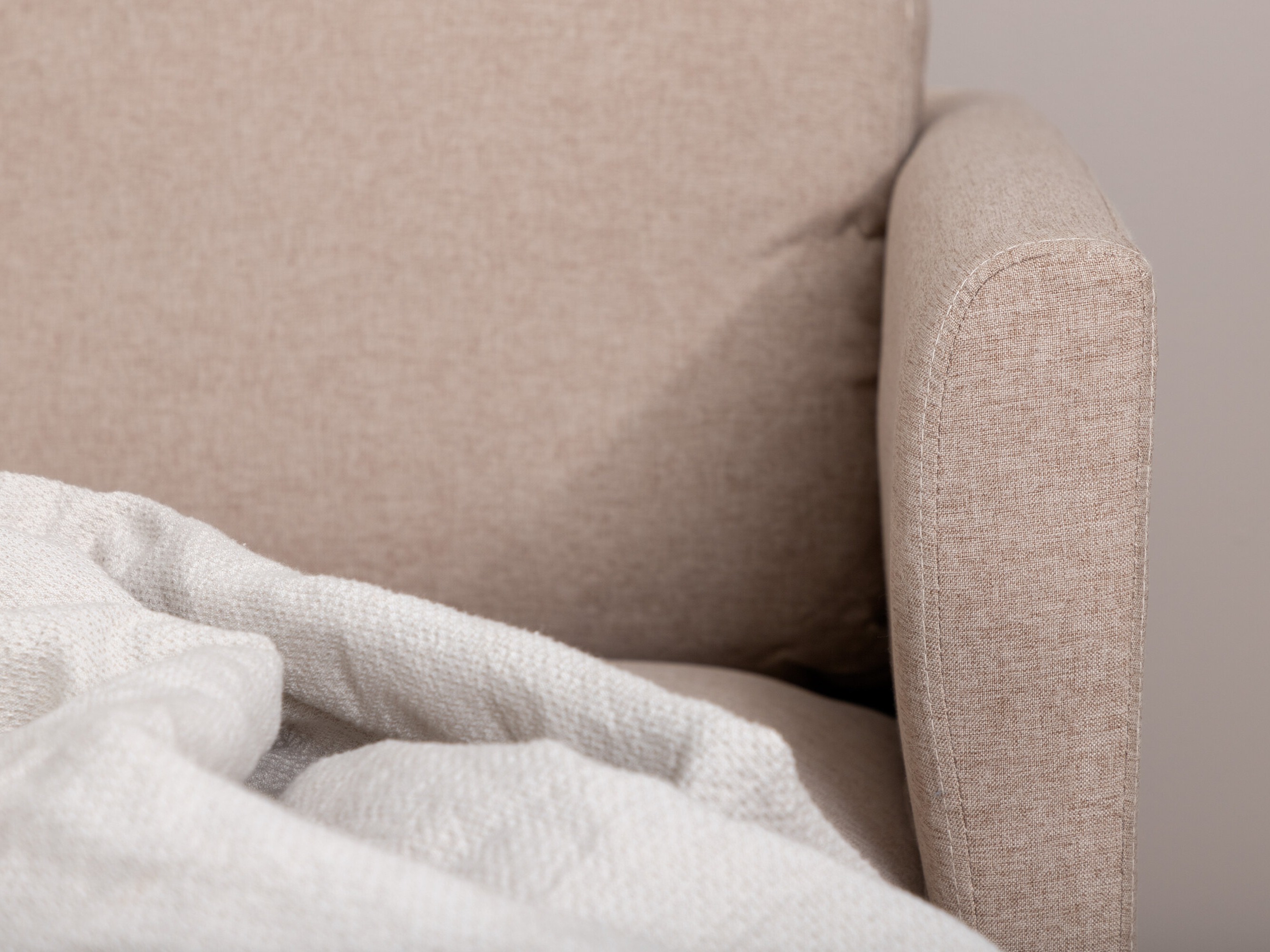 Угловой диван Fercame 102 (Коричневый + Чёрный)