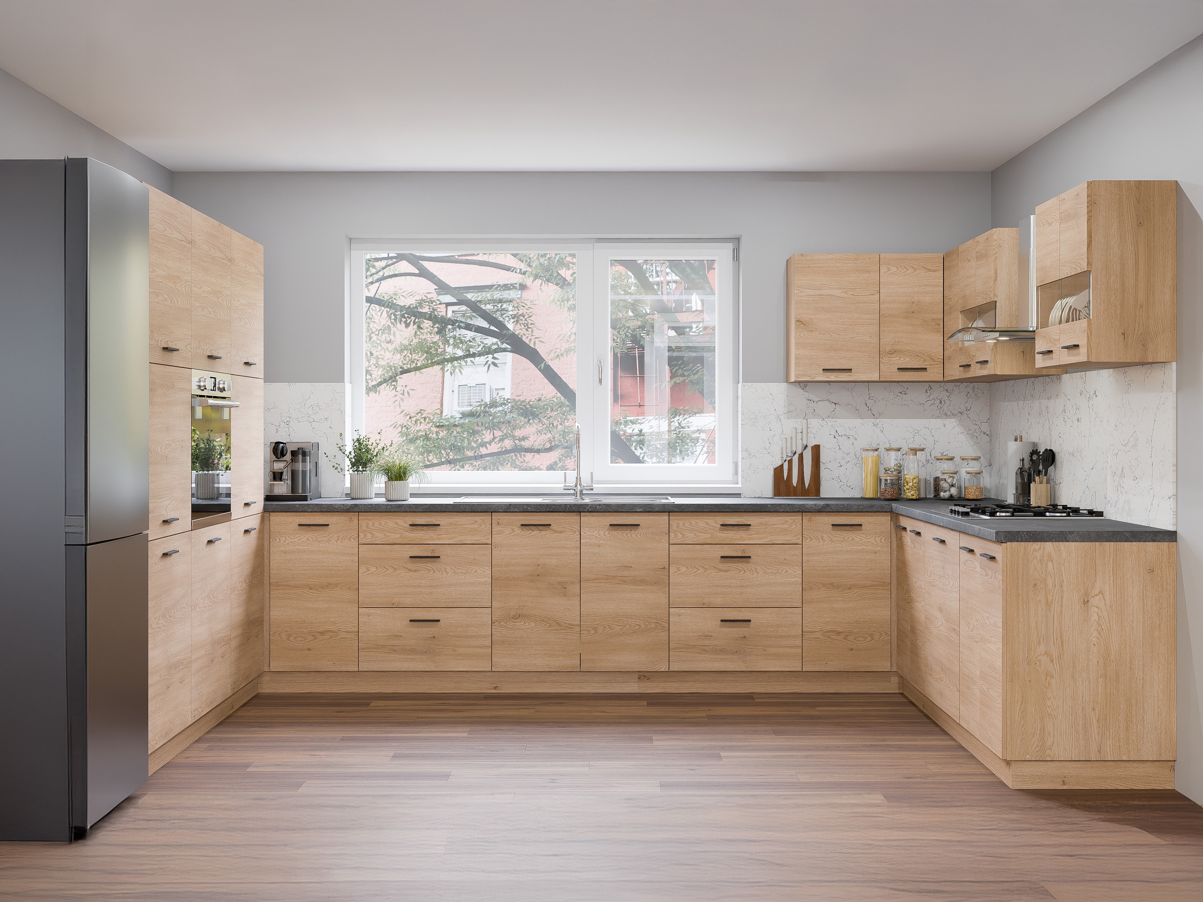 Moduļu stūra skapis Ati Torro 130