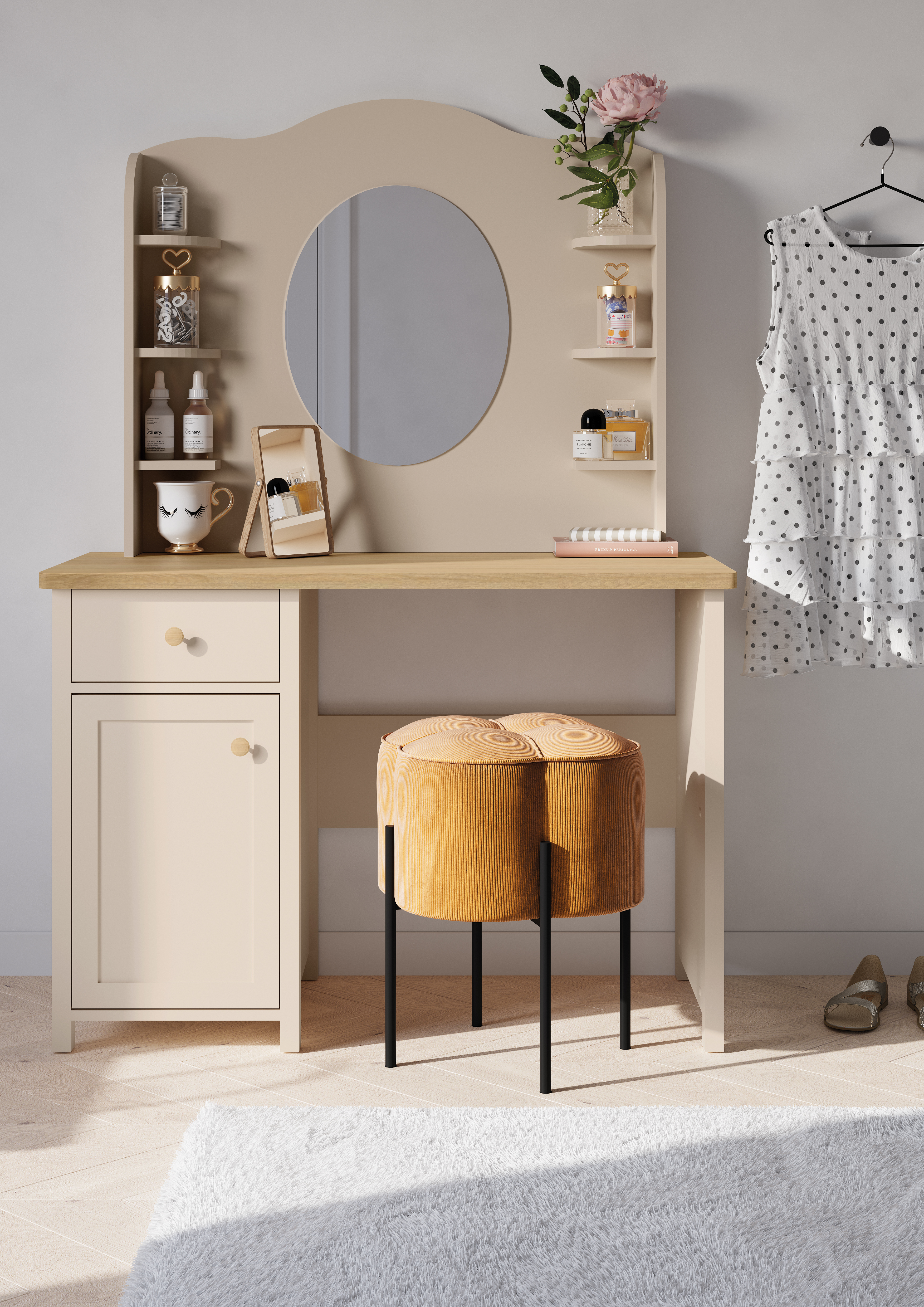 Spogulis Romelbo 137 (Bēšs)