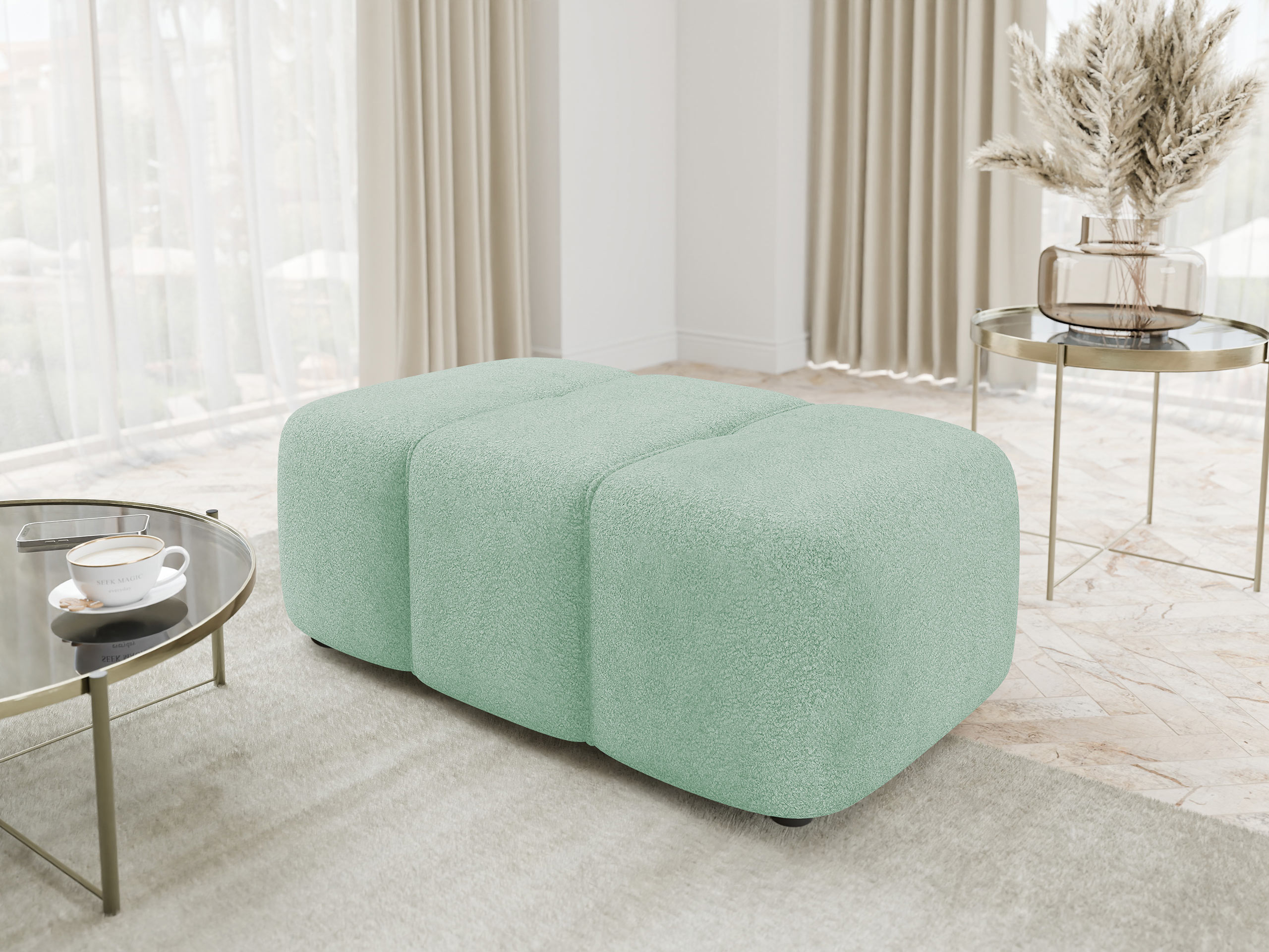 Мягкая скамья Comfivo 472 (Coral 55)