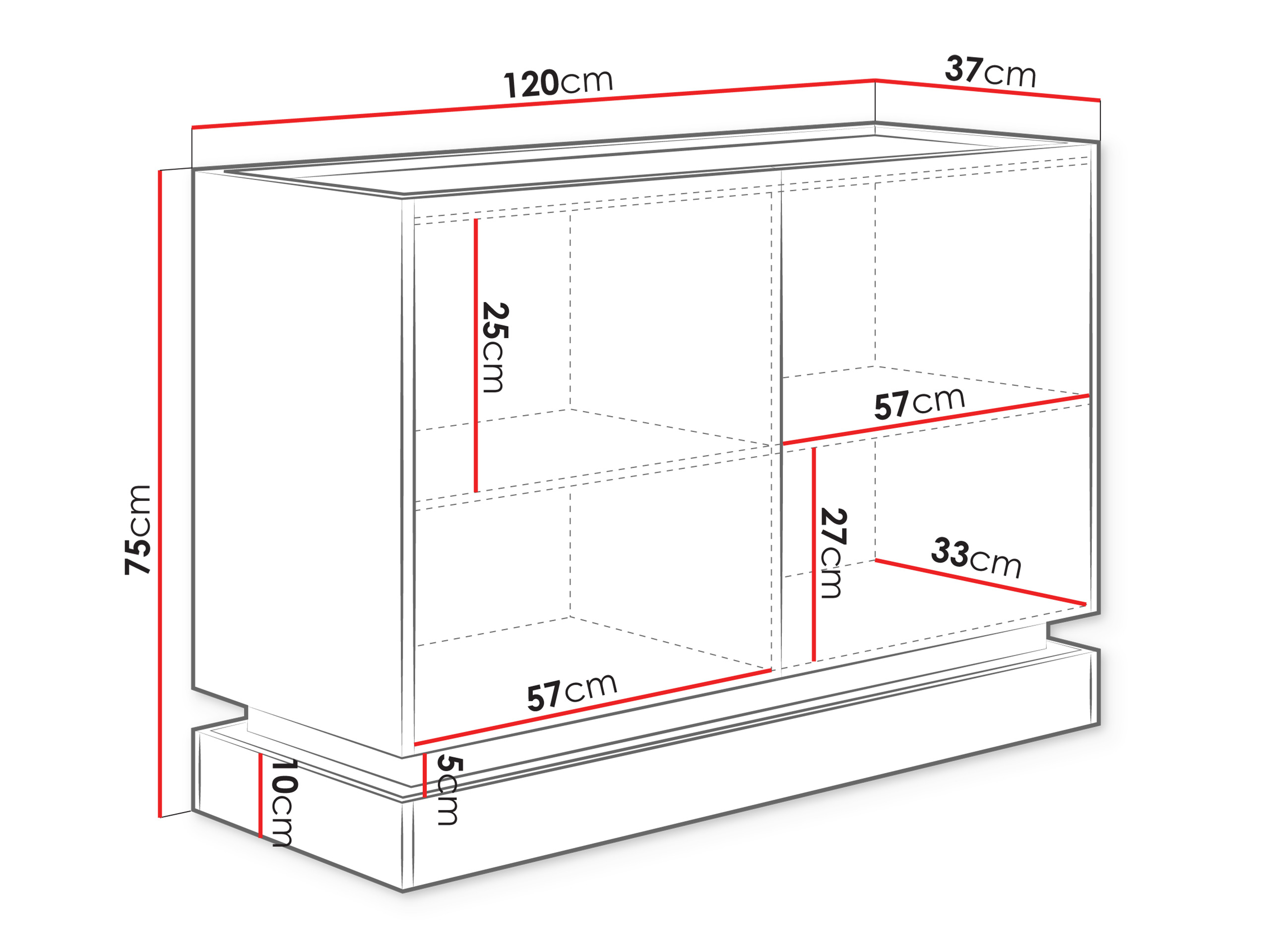 Шкафчик Comfivo Dalvenu 100 (Чёрный + Дуб)