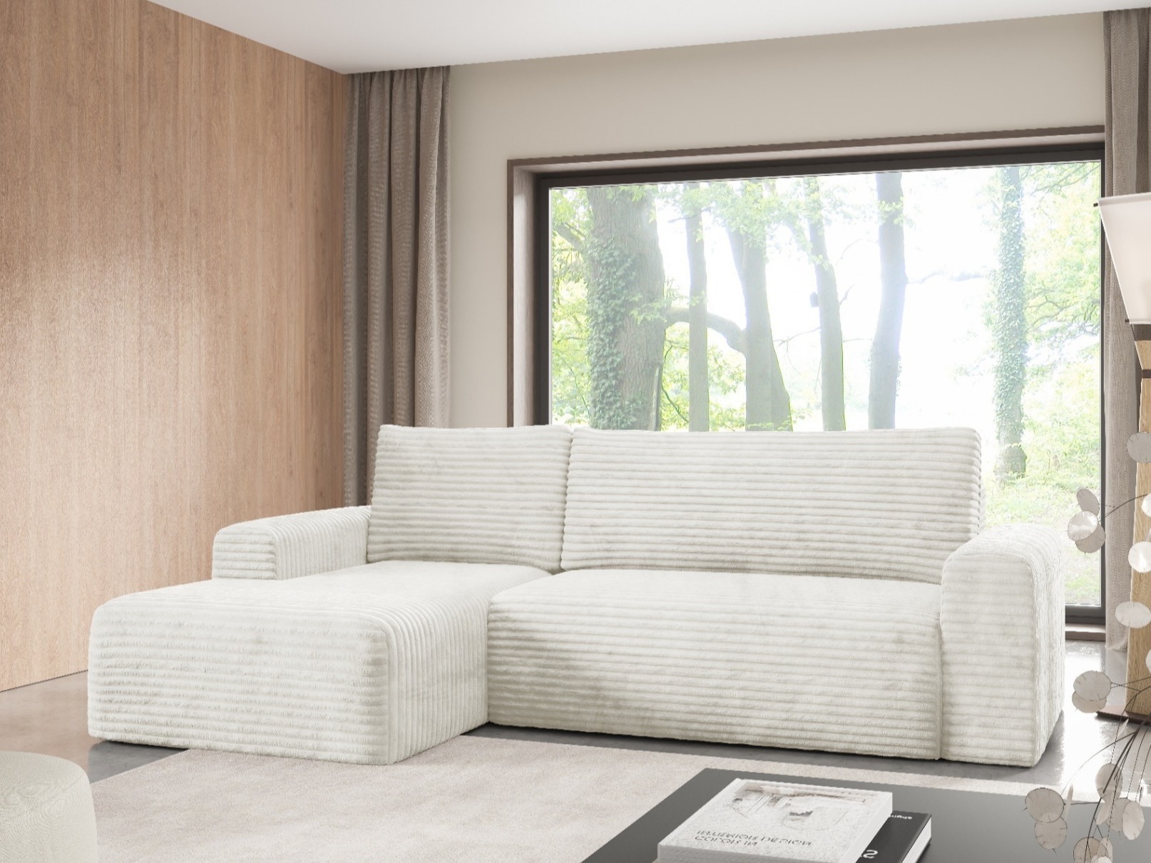 Stūra dīvāns Franklin 155 (Tilia 01)