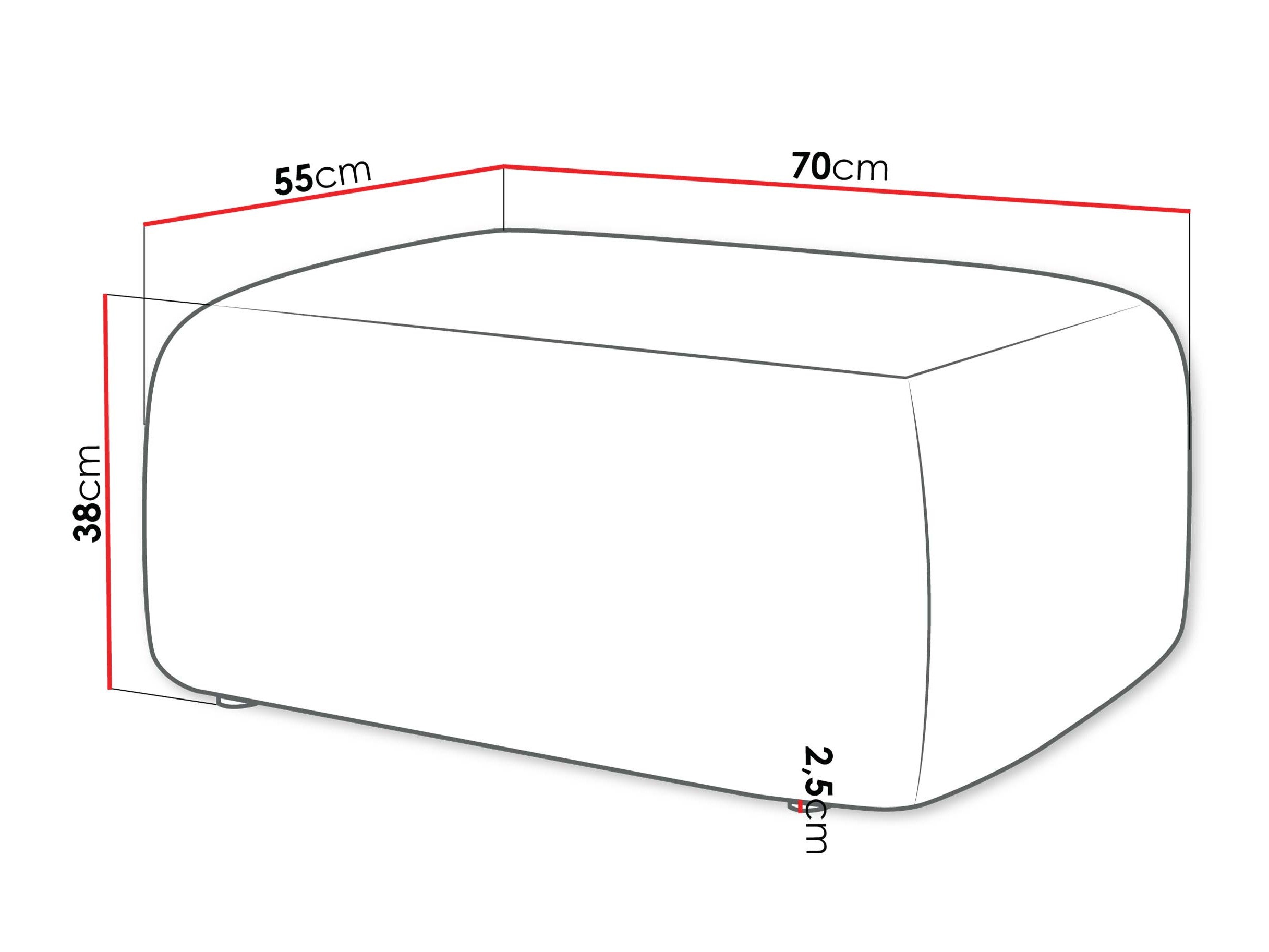 Пуф Shelton 110 (Poso 110)