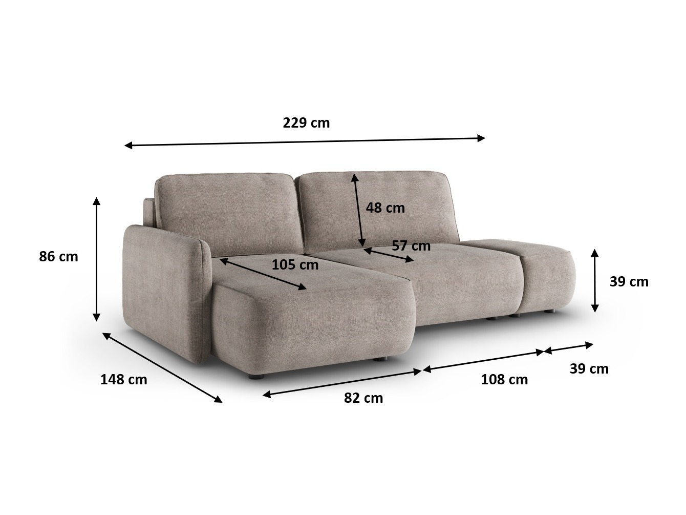 Stūra dīvāns Franklin 189 (Curio 20)