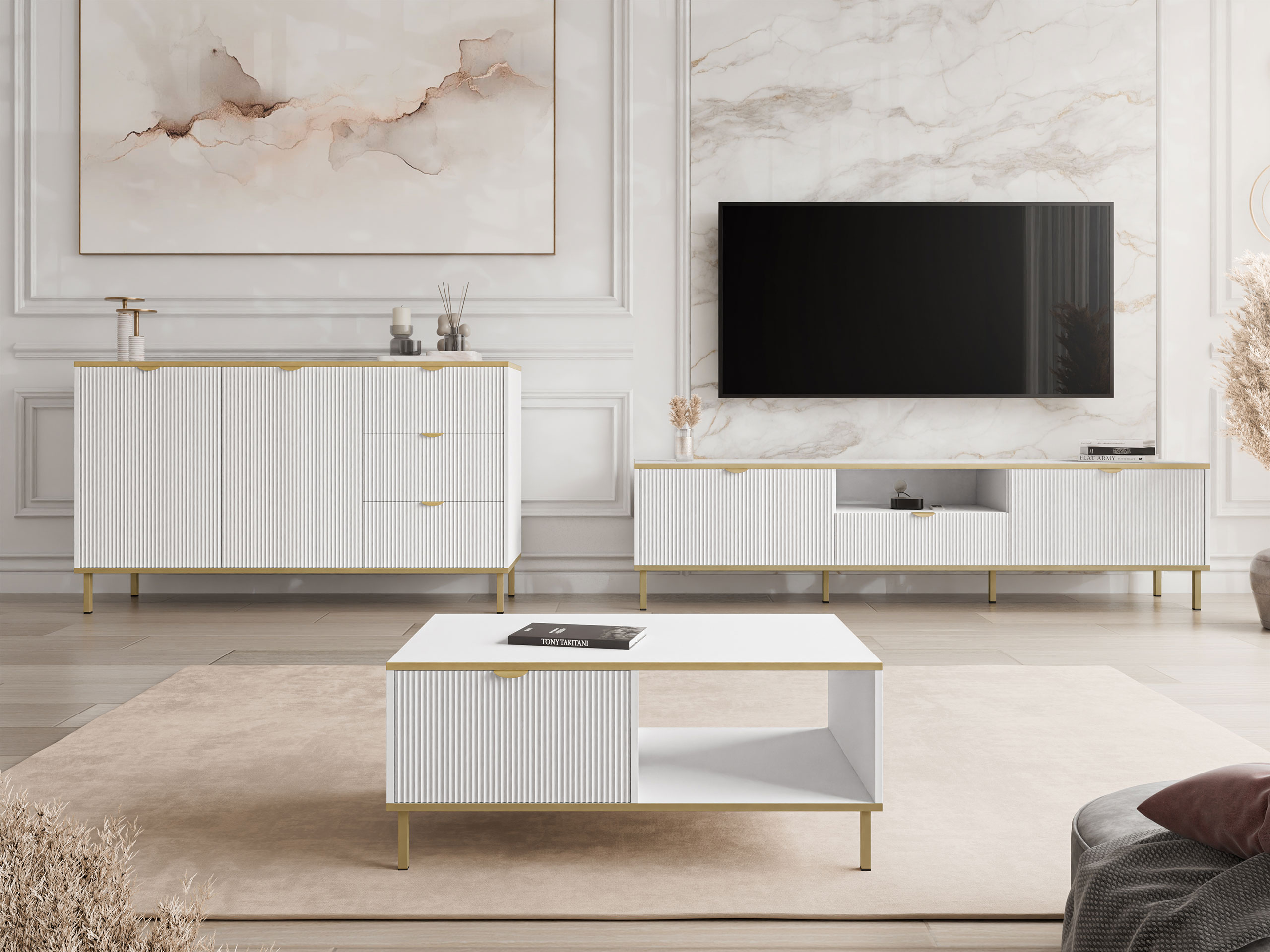 Viesistabas komplekts Comfivo Elblare 106