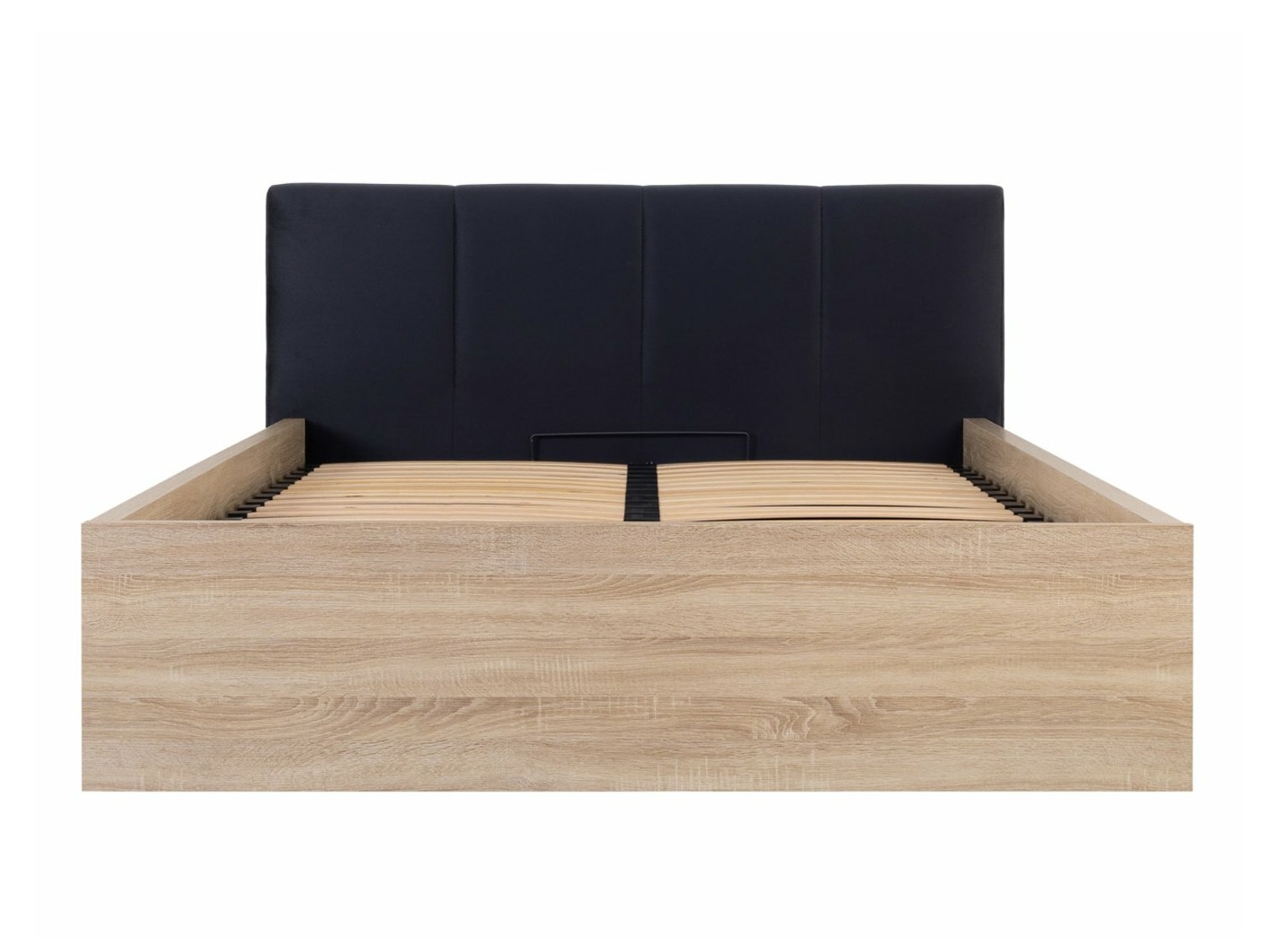 Кровать Livevaro 123 (Сонома Дуб + Чёрный)