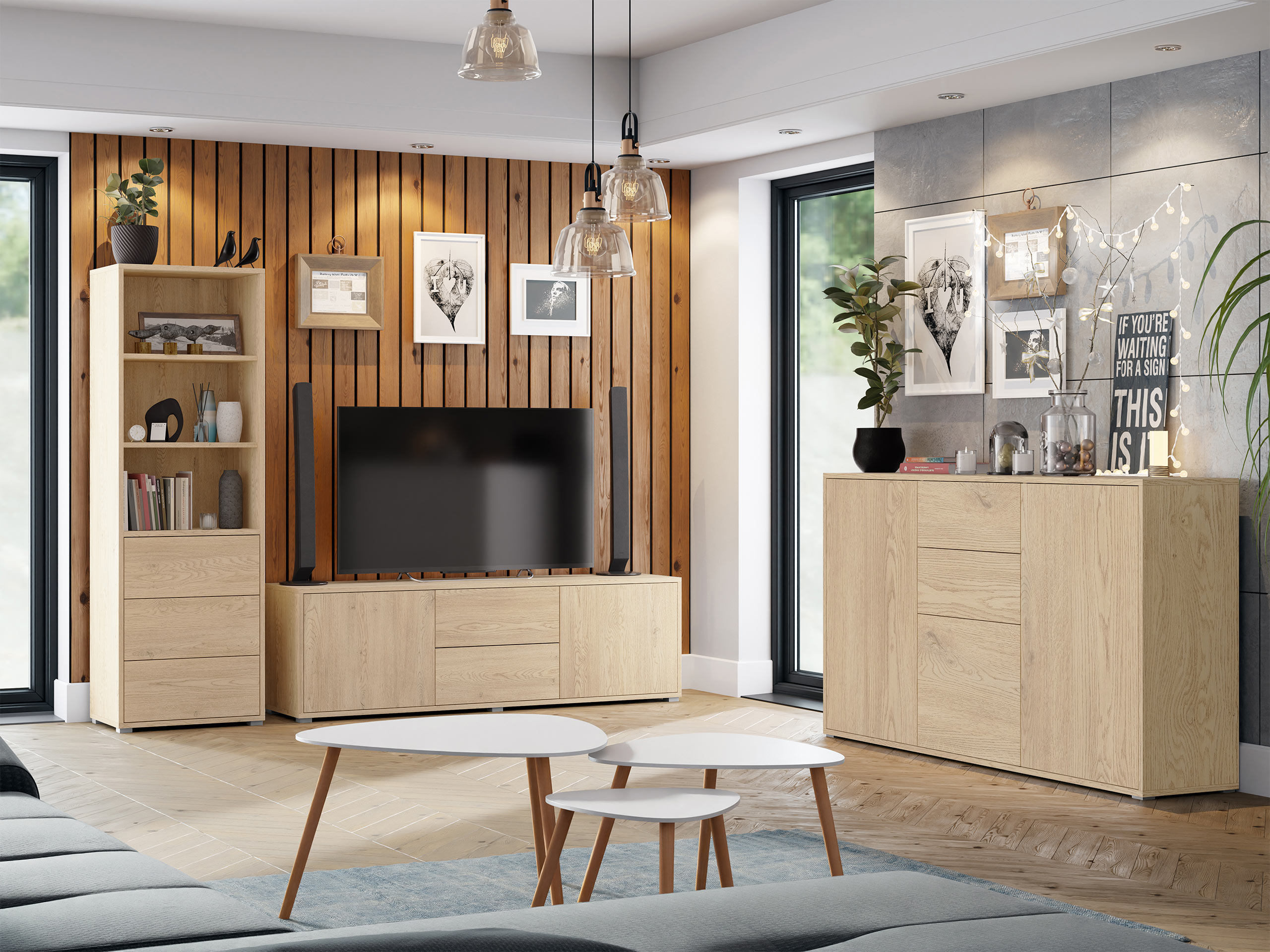 Набор для гостиной Comfivo Fersoe 110 (Дуб)