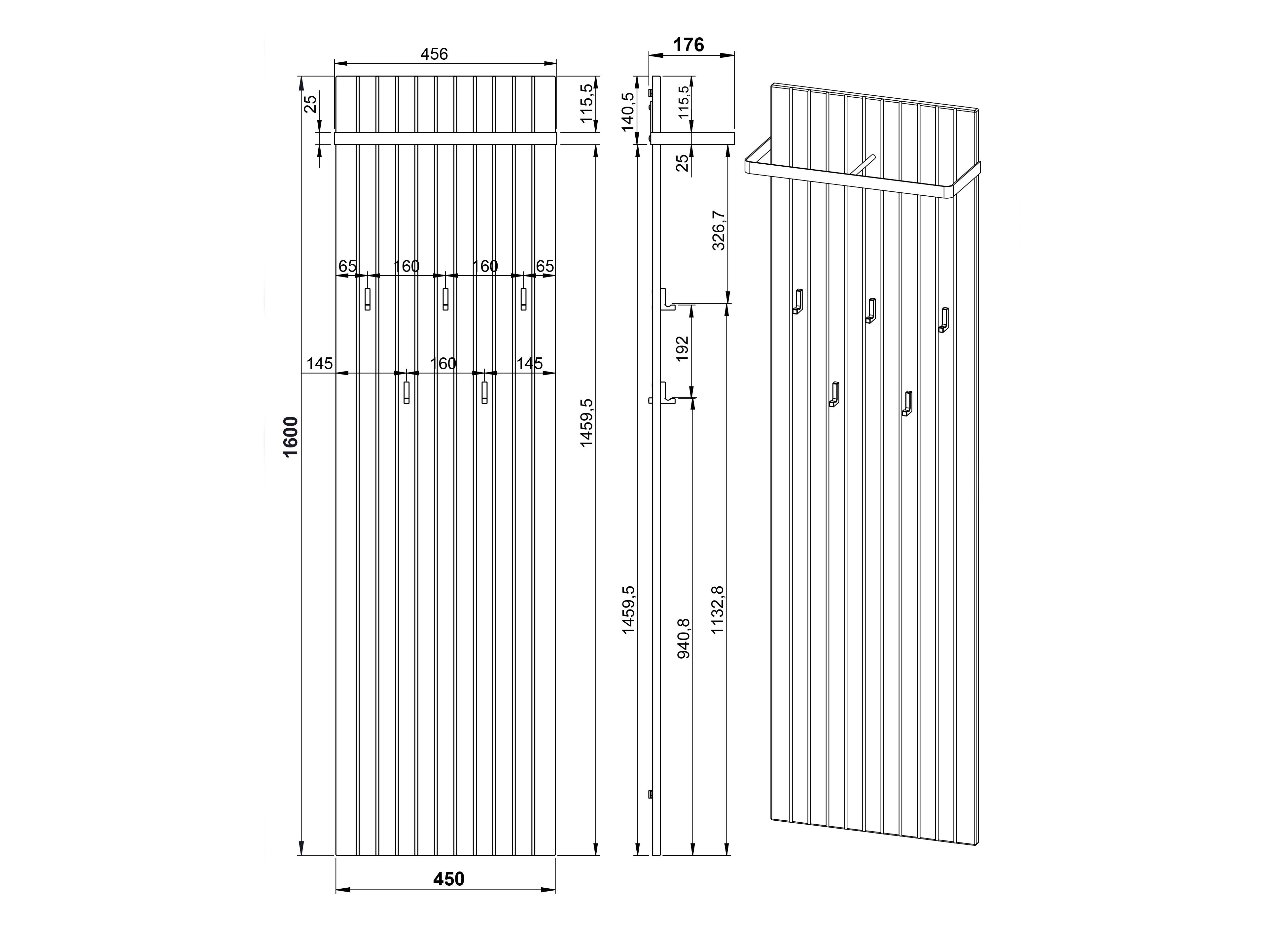 Priekšnama komplekts Sacramento 519
