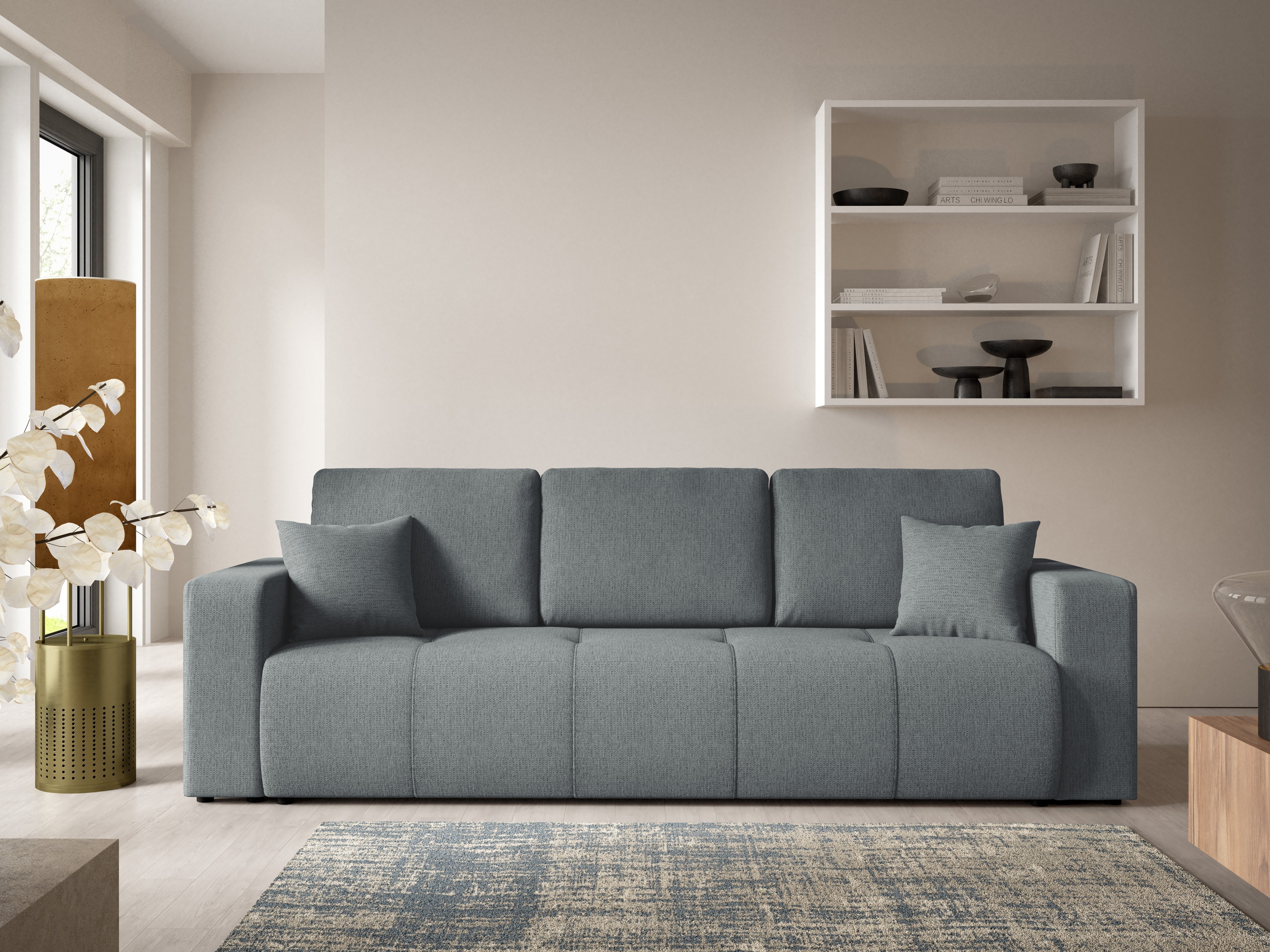 Dīvāns gulta Franklin 196 (Aragon 93)