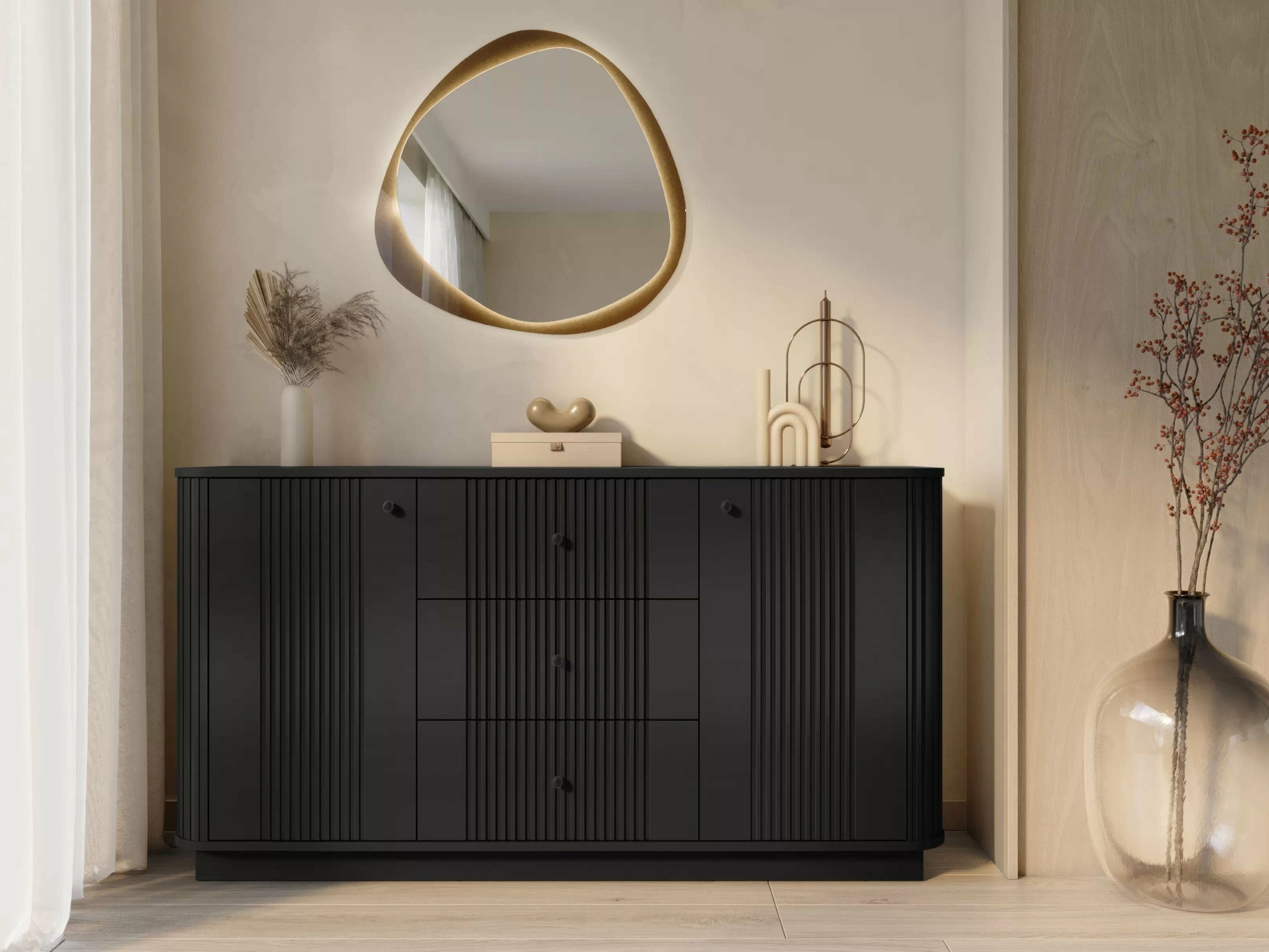 Kомод Levfene 100 (Чёрный)