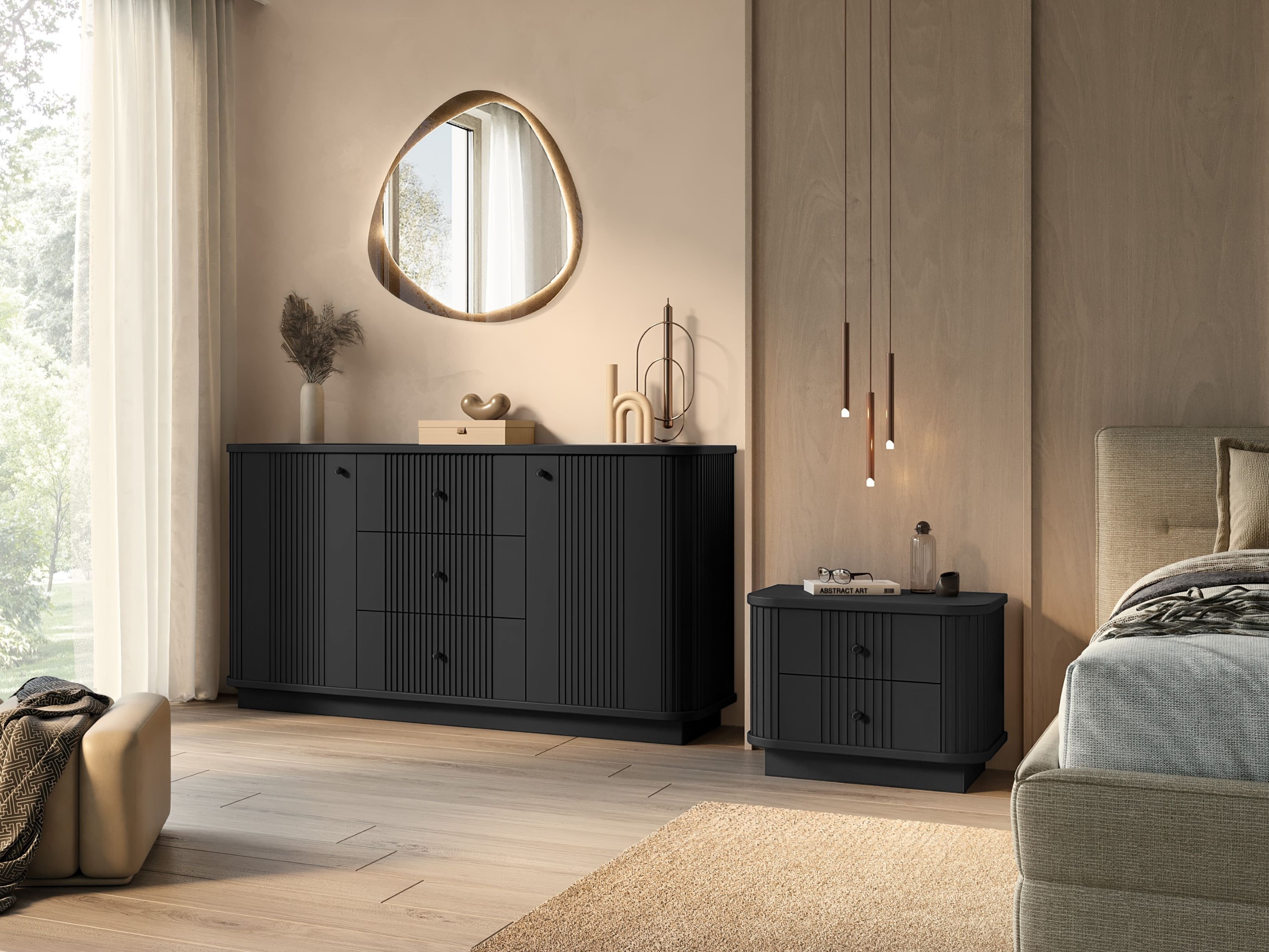 Kомод Levfene 100 (Чёрный)