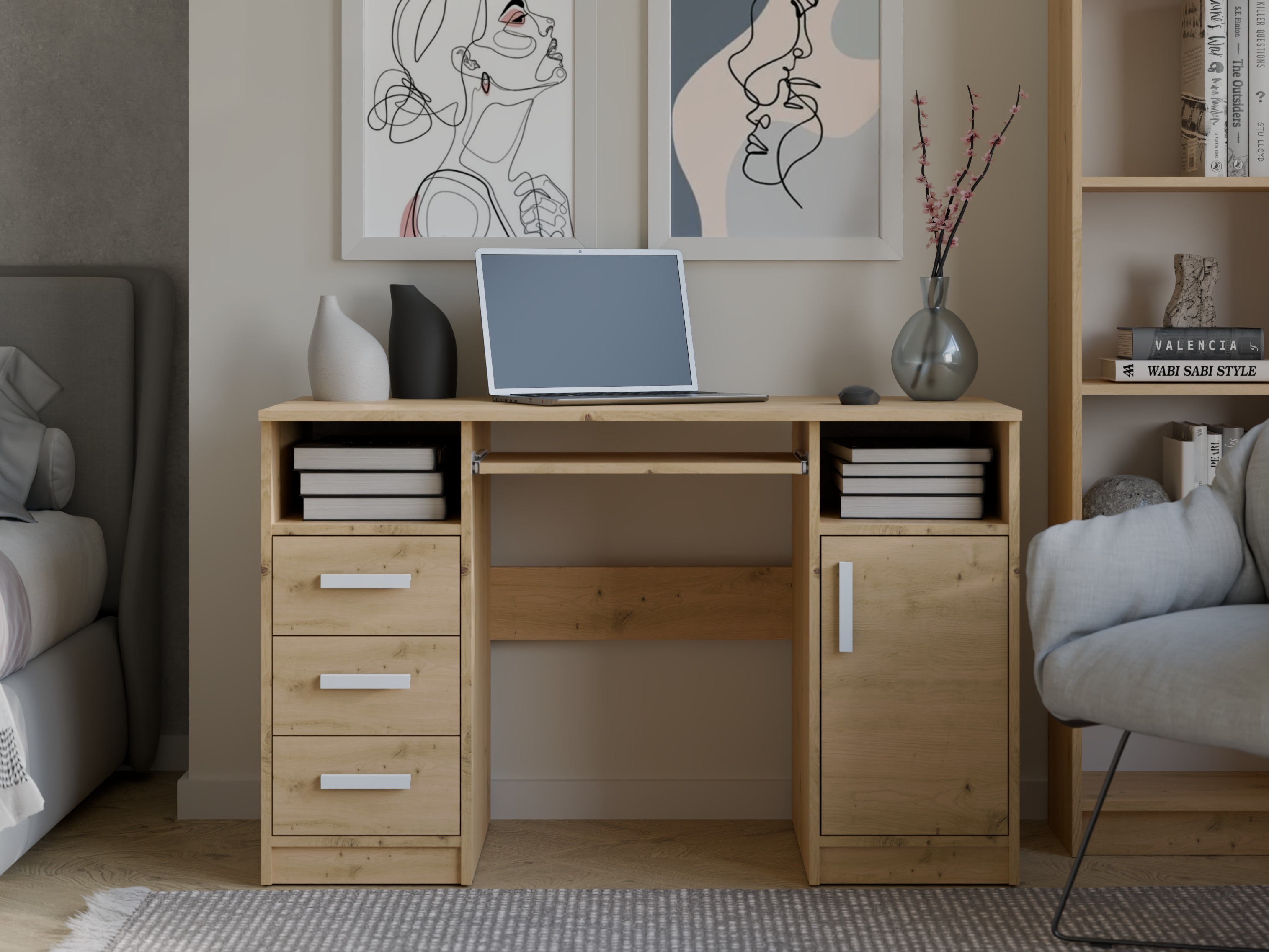 Письменный cтол Mandeville 330 (Artisan дуб)