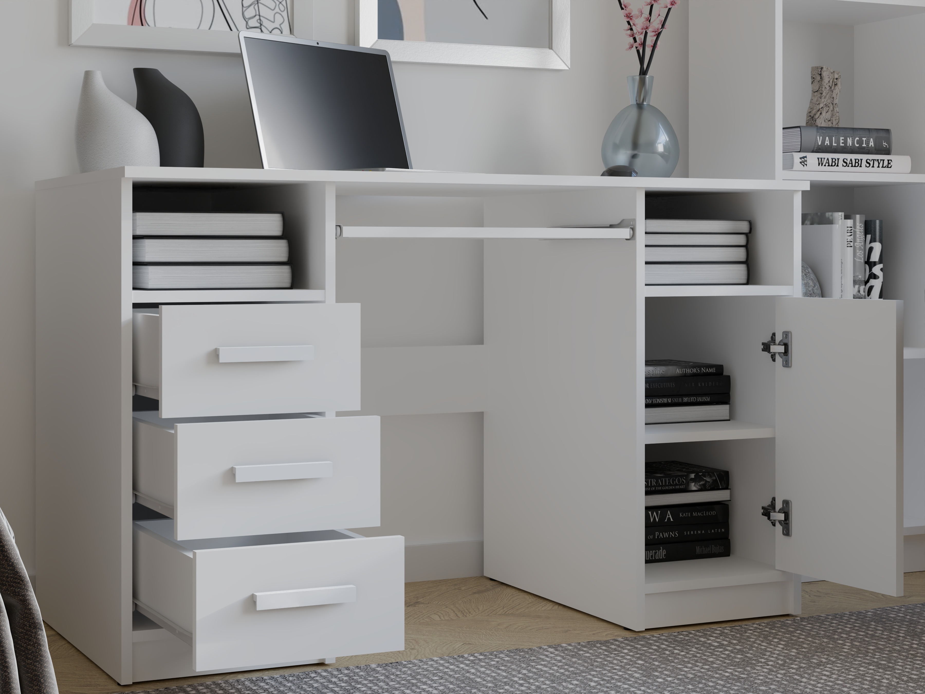 Письменный cтол Mandeville 330 (Белый)