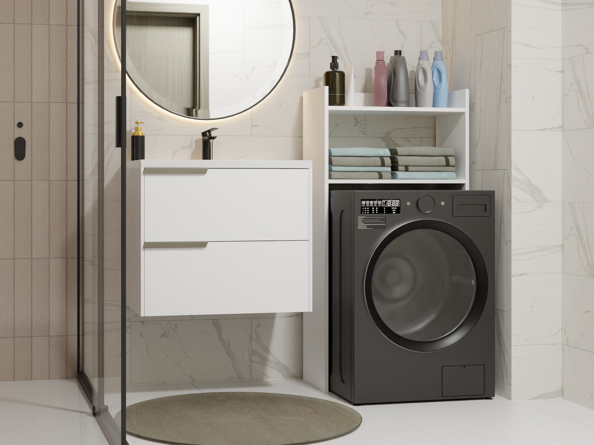 Полка для ванной Servou 103