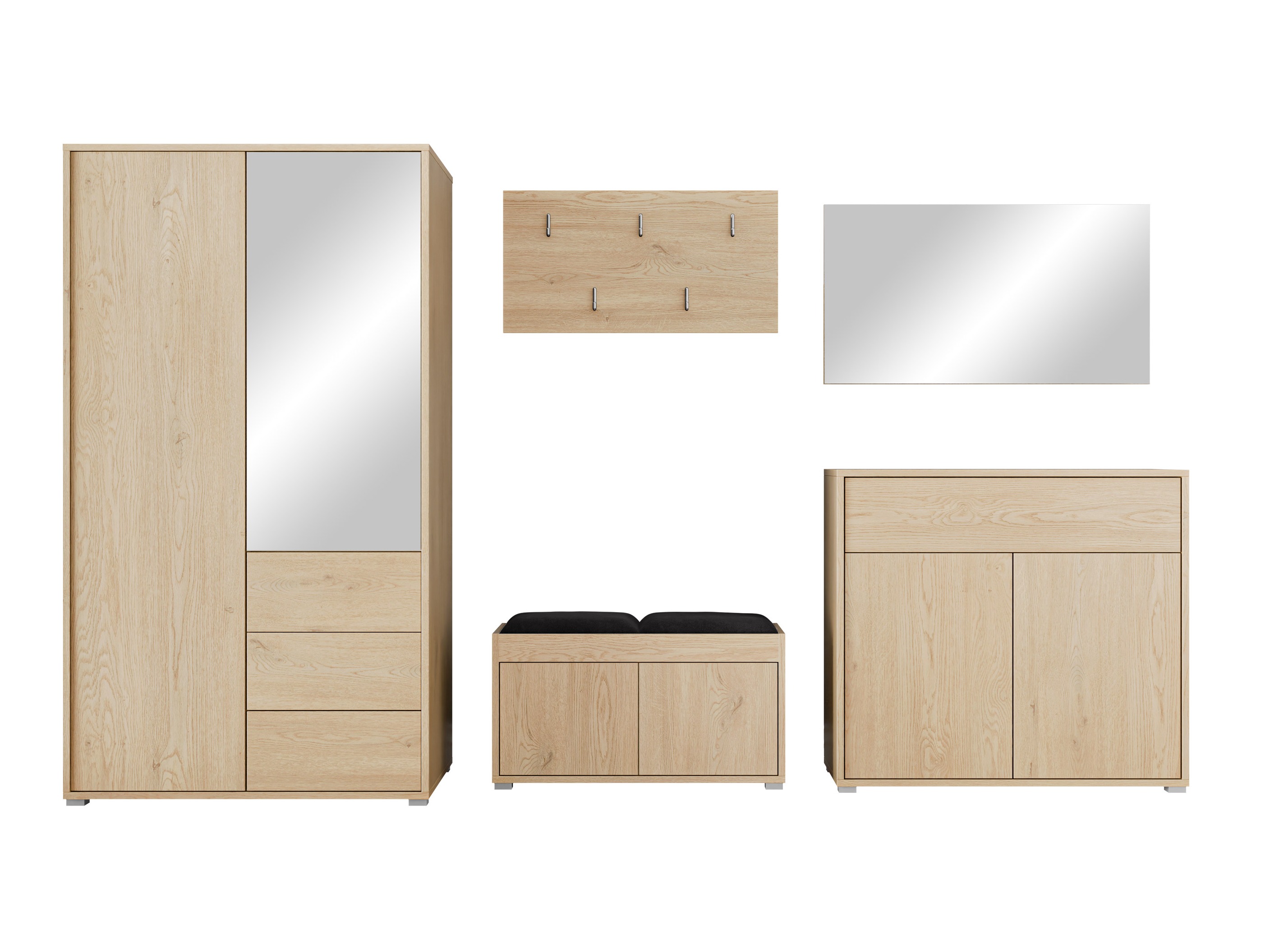 Priekšnama komplekts Comfivo Fersoe 118 (Ozols)