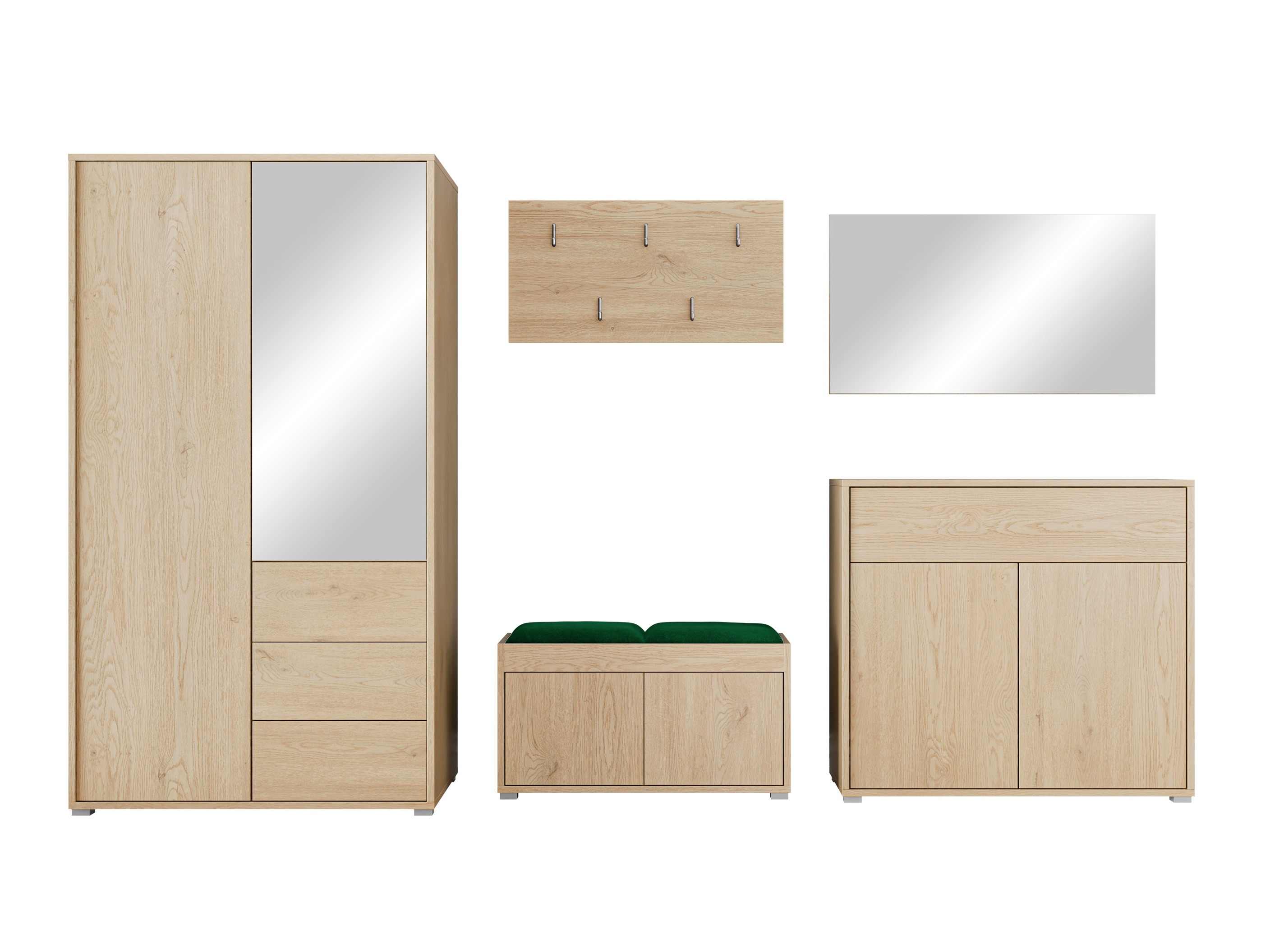 Прихожая Comfivo Fersoe 118 (Дуб)