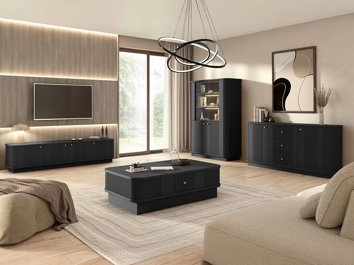 ТВ тумба Levfene 102 (Чёрный)