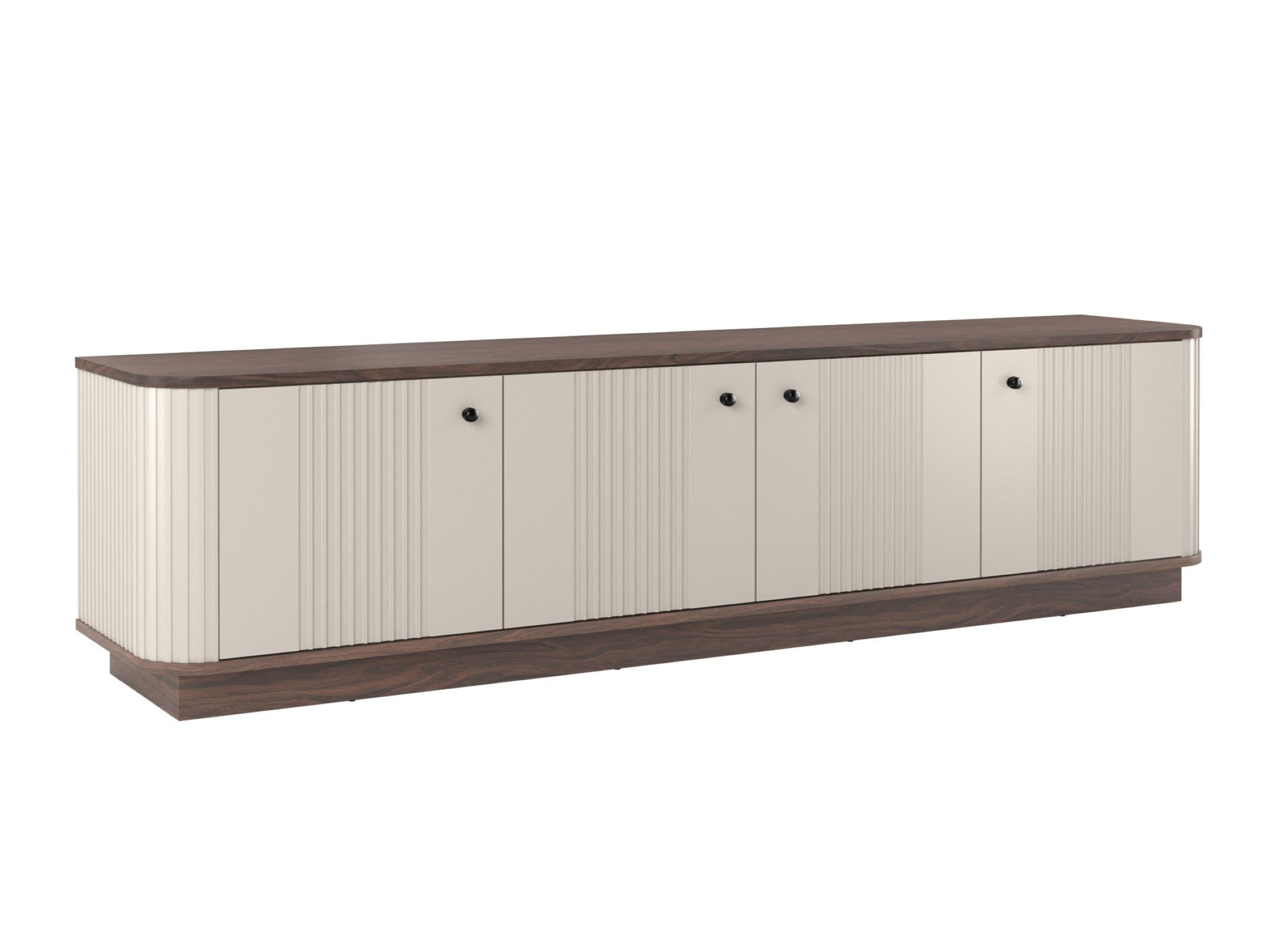 ТВ тумба Levfene 102 (Кашемир + Грецкий орех)