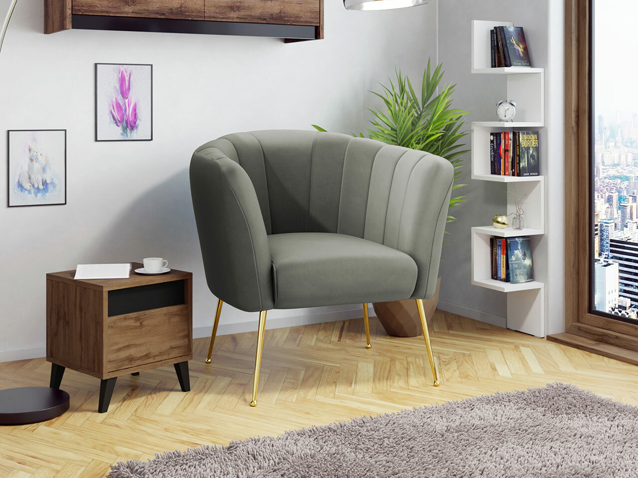 Atpūtas krēsls Orem 112 (Magic Velvet 2217)
