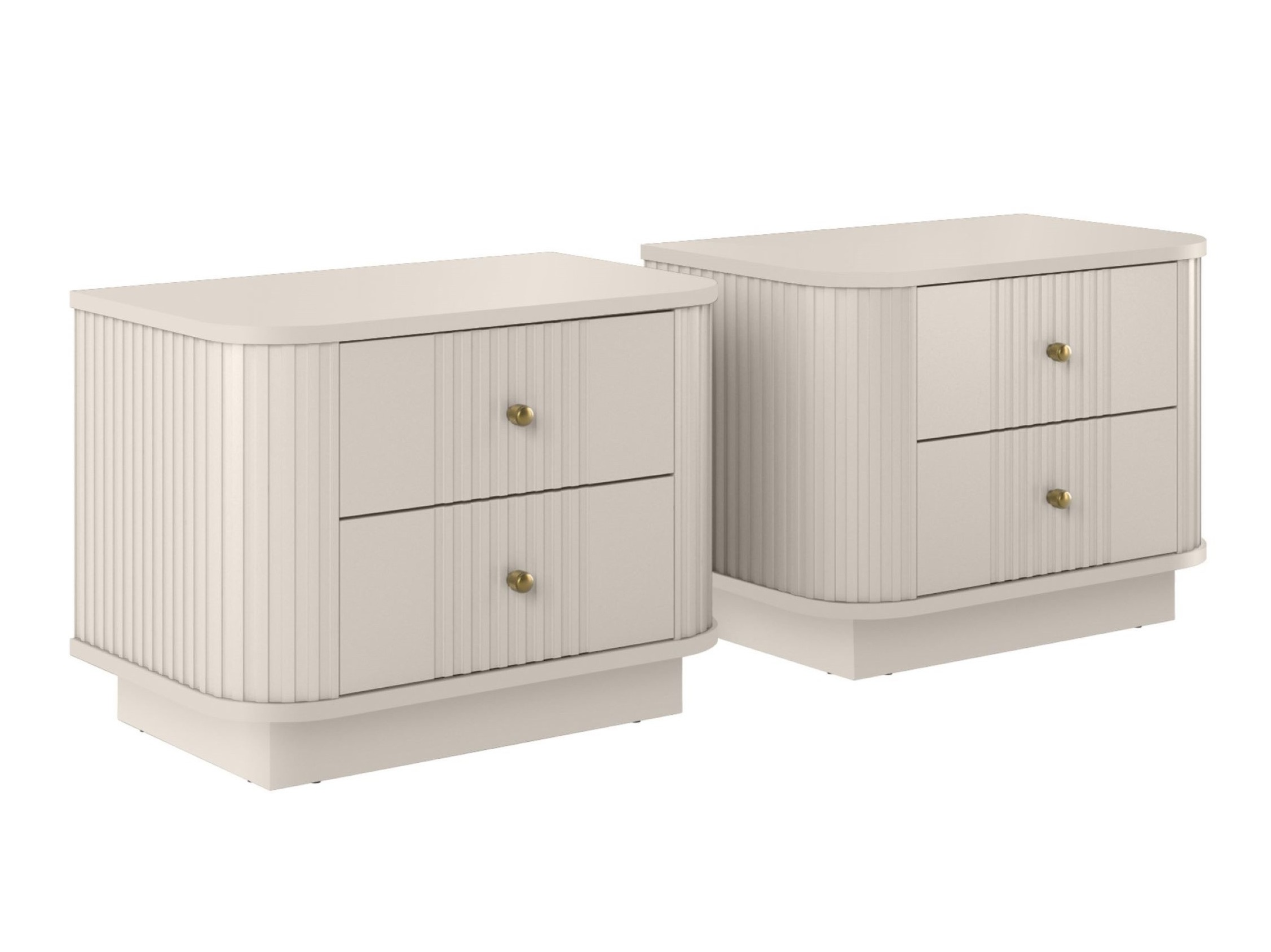 Комплект прикроватных тумбочек Levfene 105 (Кашемир)