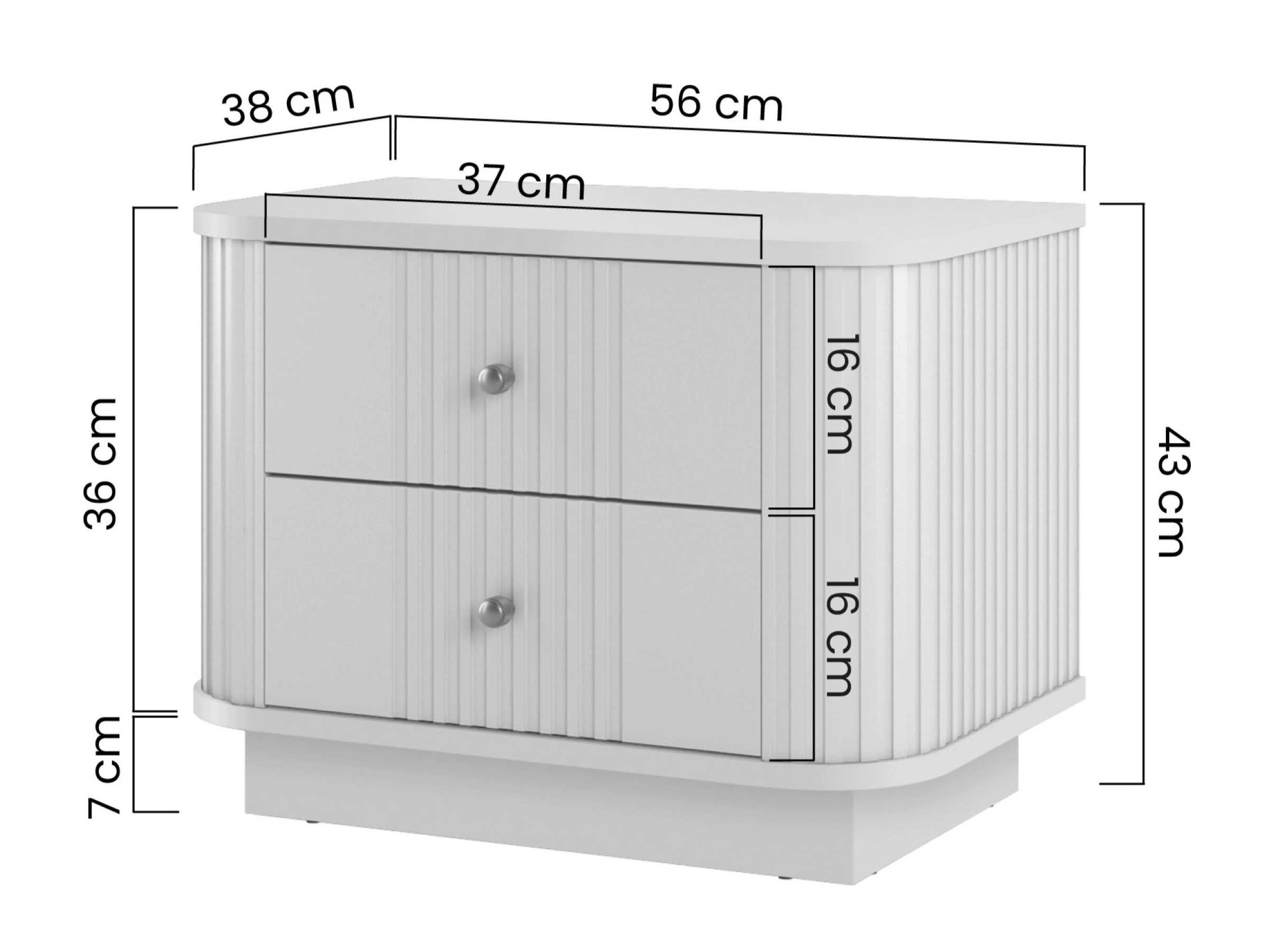 Комплект прикроватных тумбочек Levfene 105 (Кашемир)