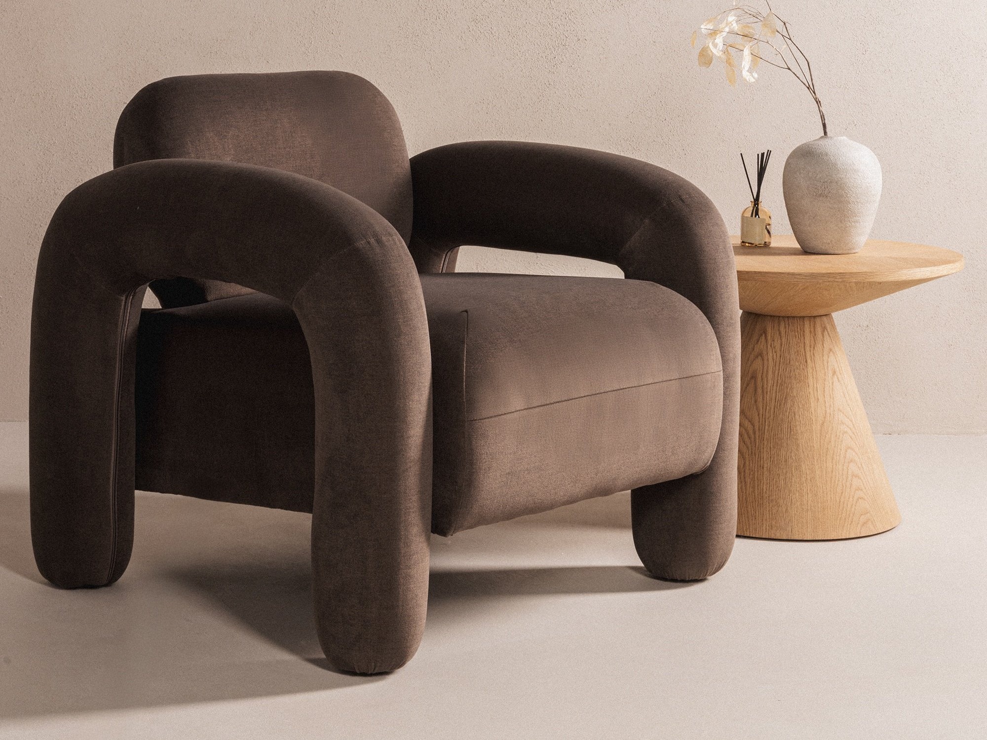 Krēsls Burleson 465 (Brūns)