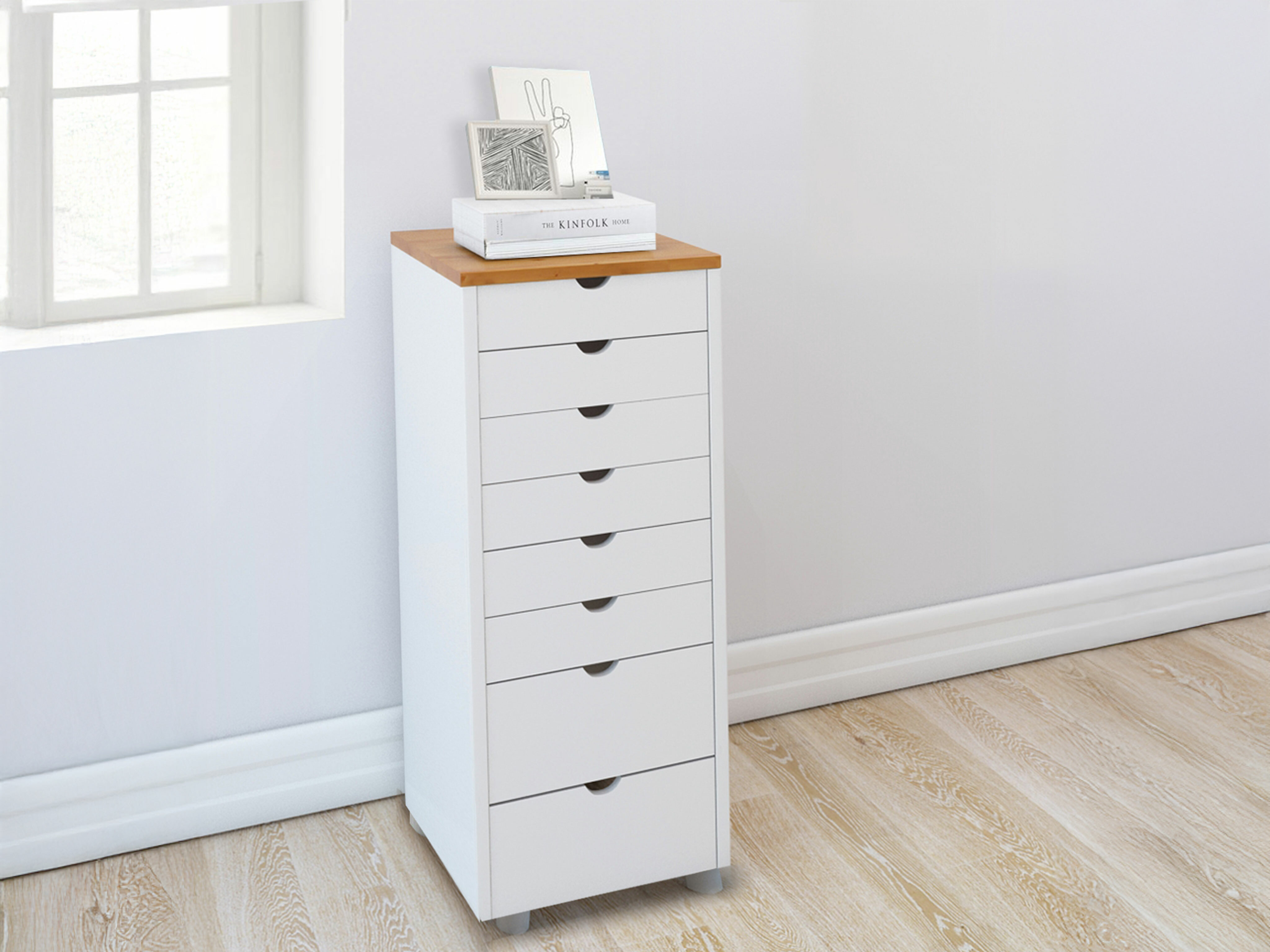 Kumode Denton 138 (Balts + Gaišs koks)