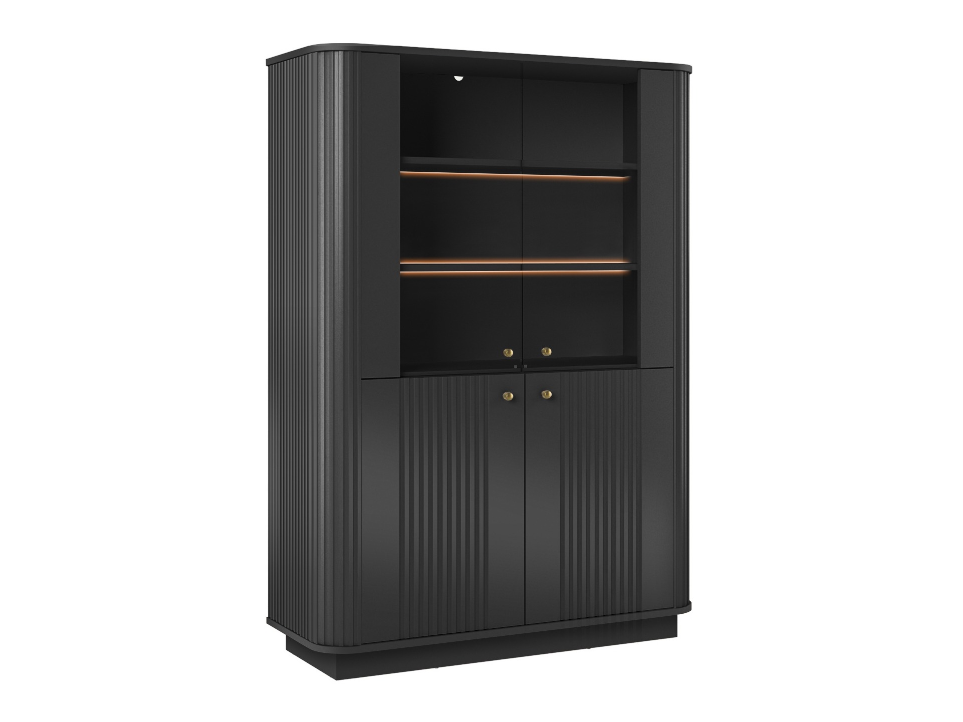 Plaukts Levfene 104 (Melns)