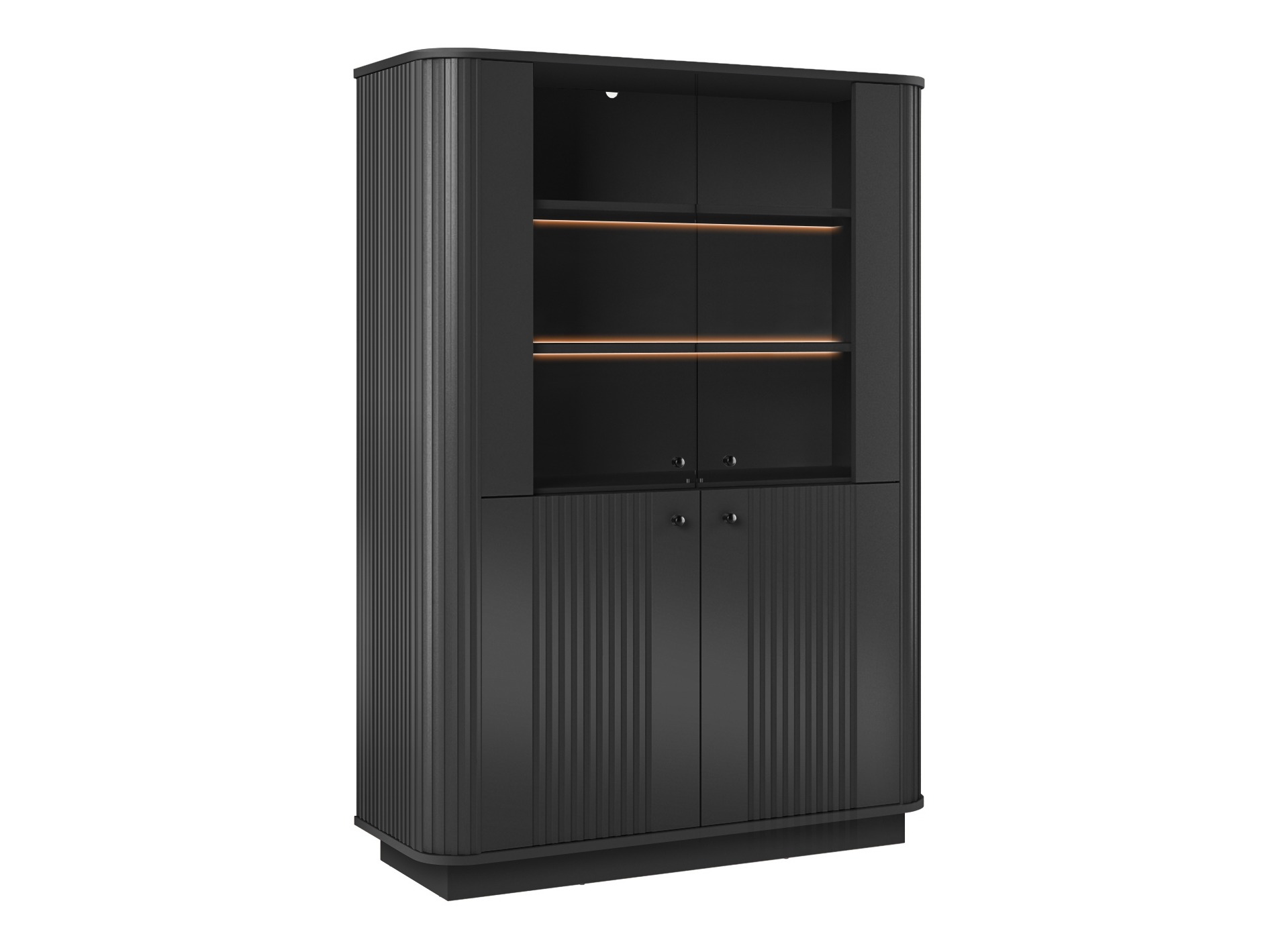 Plaukts Levfene 104 (Melns)