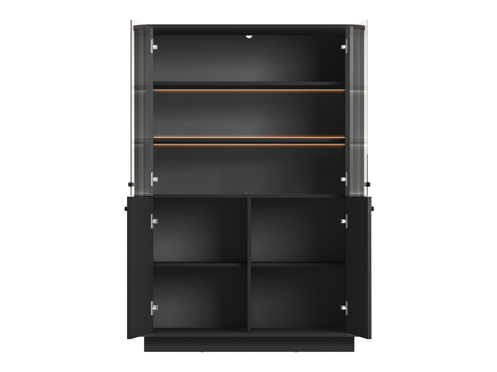 Plaukts Levfene 104 (Melns)