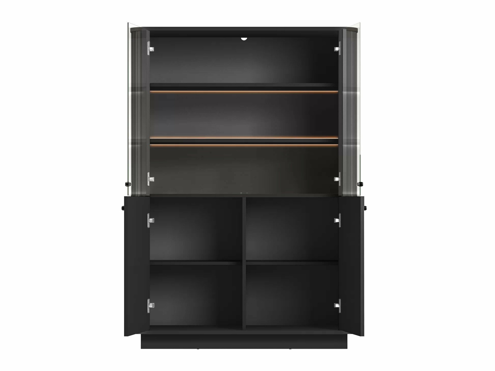 Viesistabas komplekts Levfene 106 (Melns)