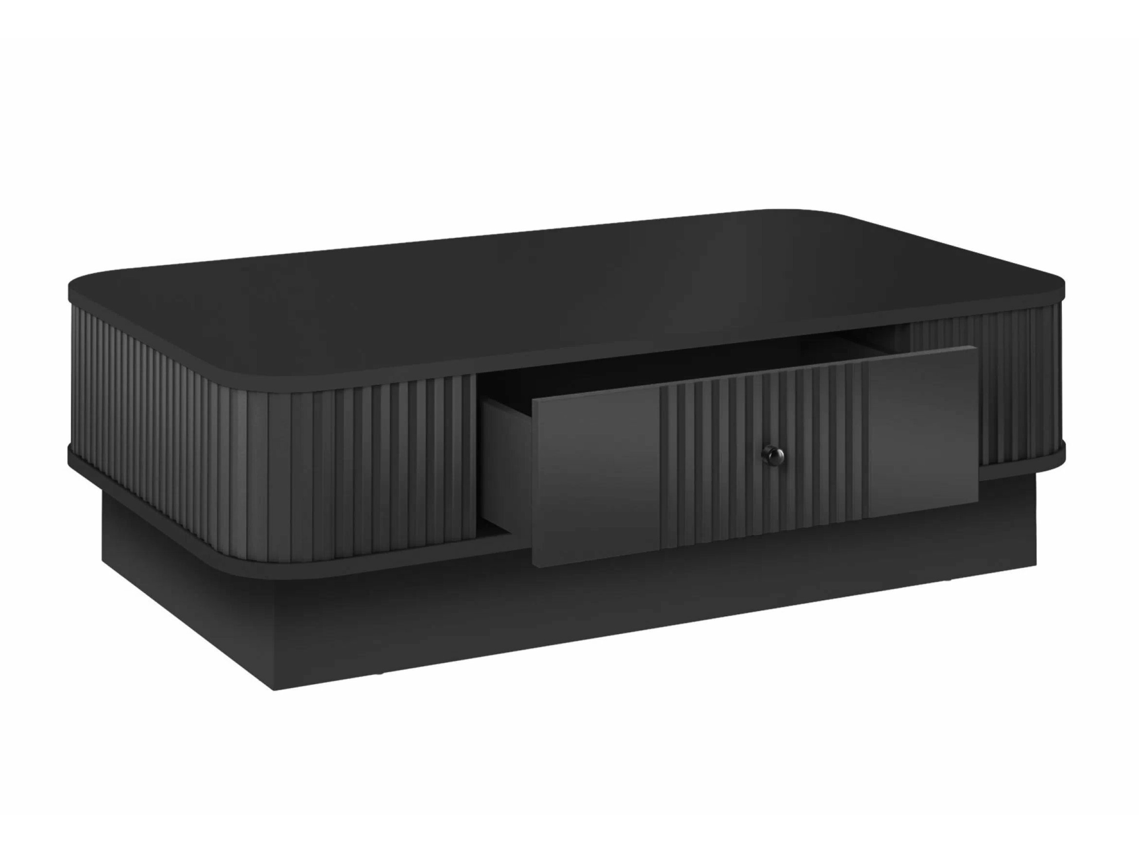 Viesistabas komplekts Levfene 106 (Melns)