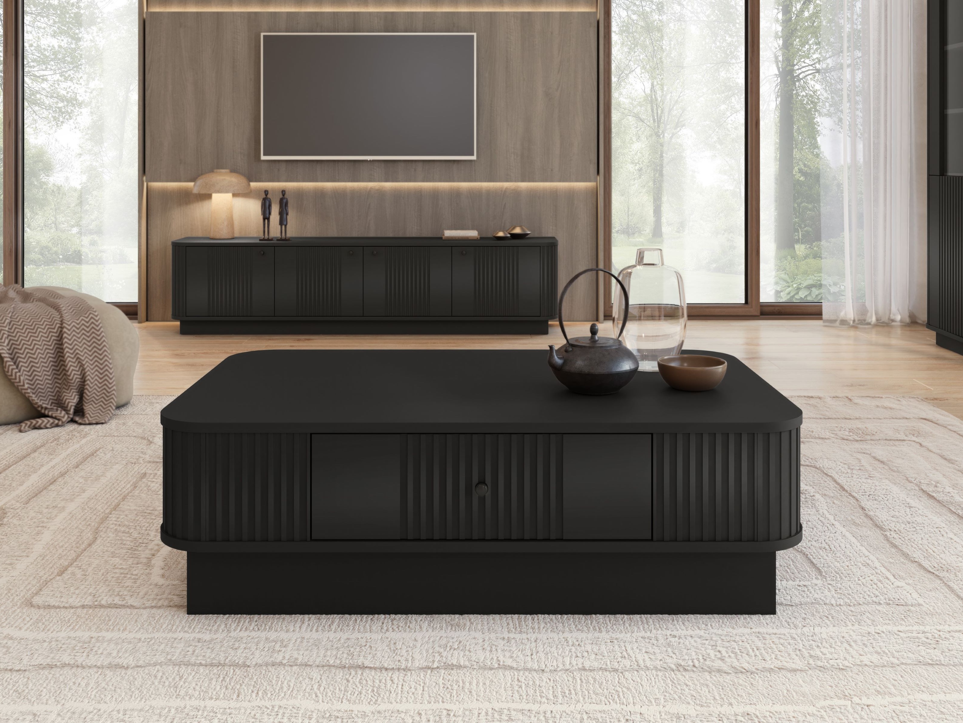 Журнальный столик Levfene 103 (Чёрный)