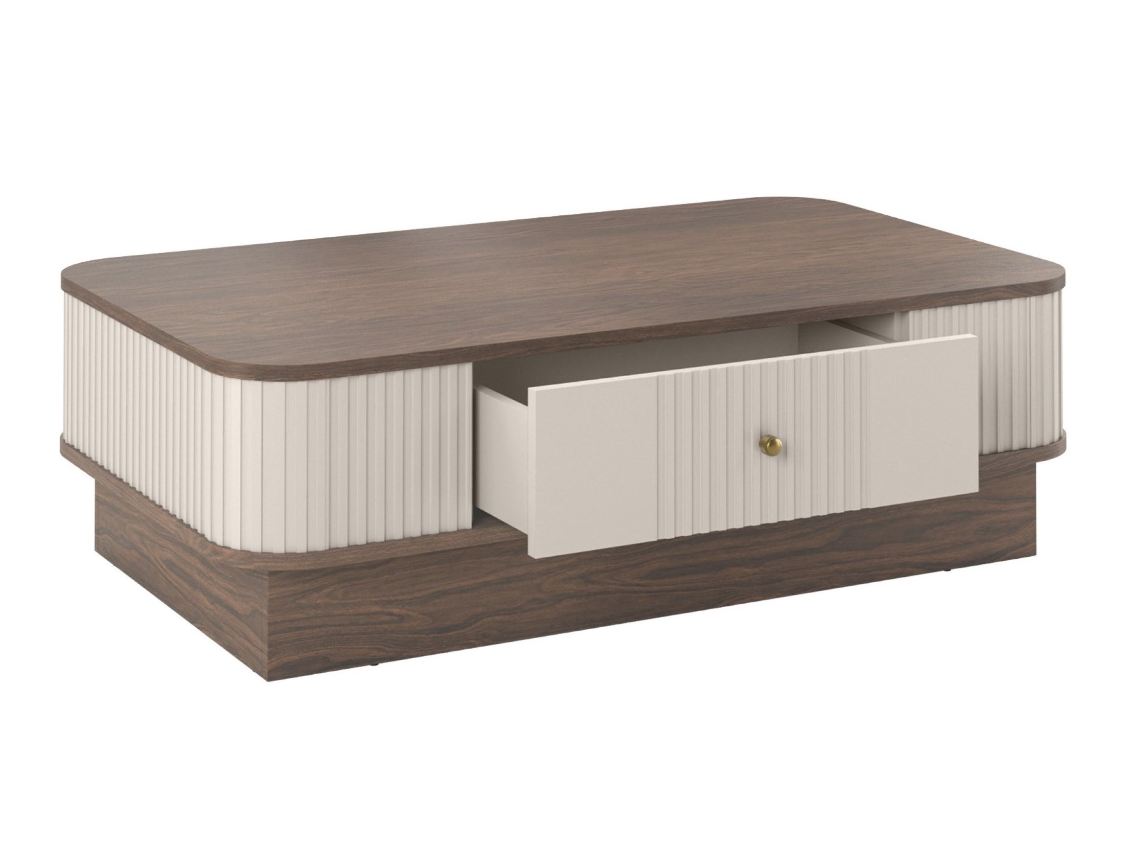 Žurnālu galdiņš Levfene 103 (Kašmirs + Riekstkoks)