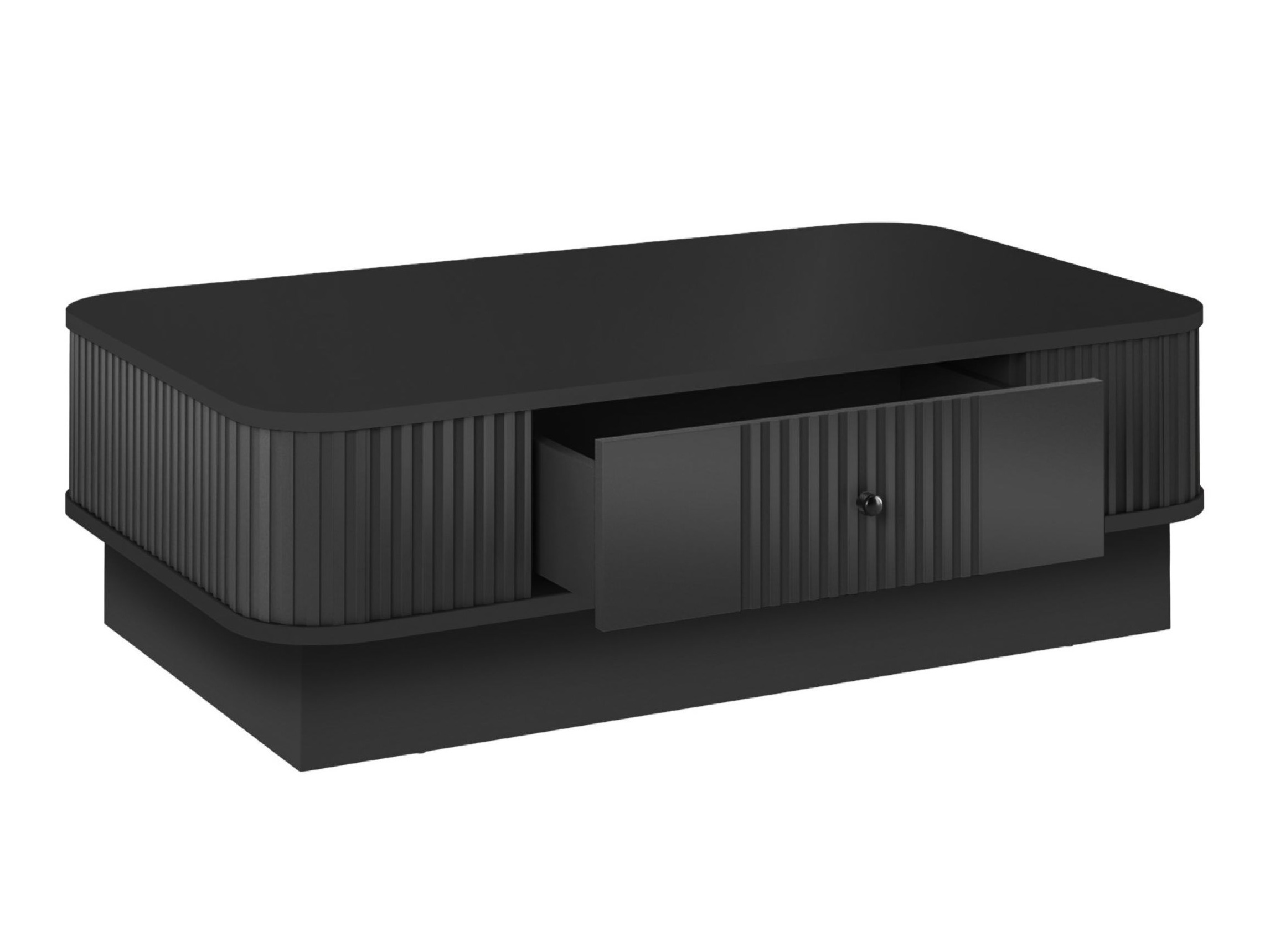 Žurnālu galdiņš Levfene 103 (Melns)