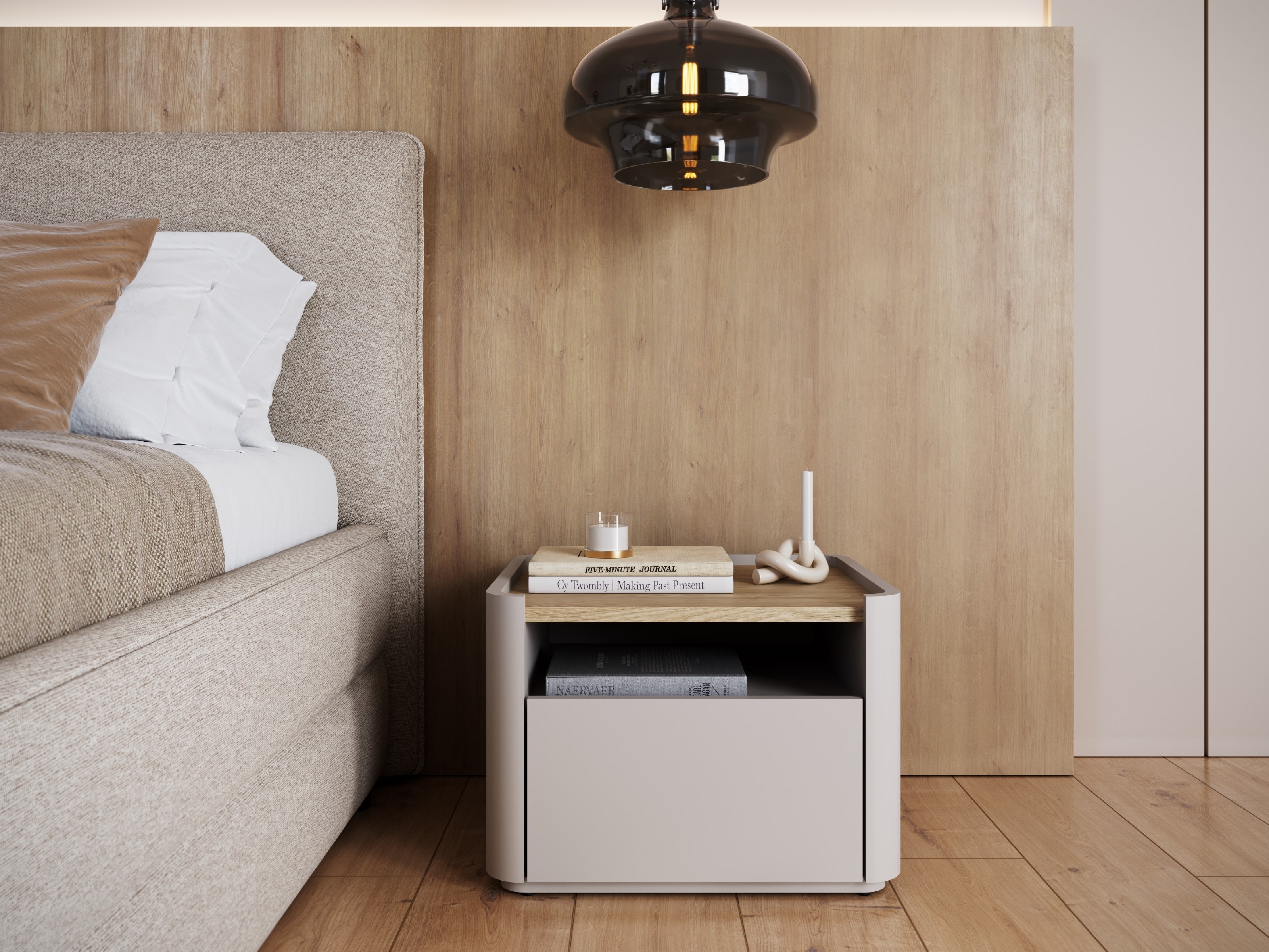 Naktsgaldiņš Elbmira 100 (Kašmirs + Ozols)