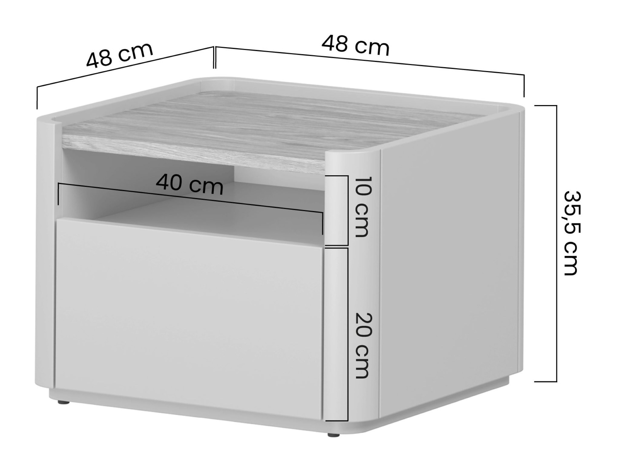 Naktsgaldiņš Elbmira 100 (Kašmirs + Ozols)