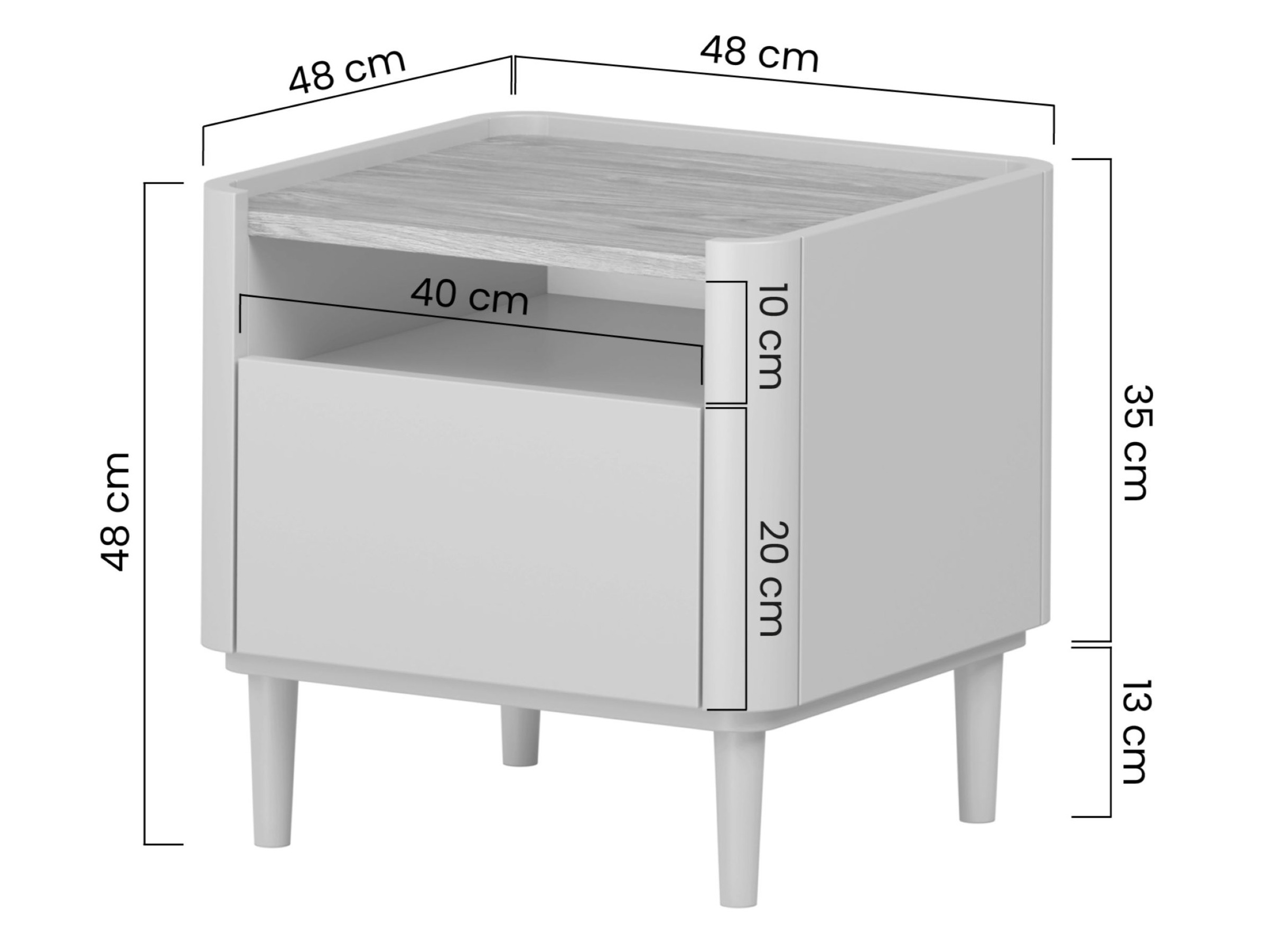 Naktsgaldiņš Elbmira 100 (Kašmirs + Ozols)