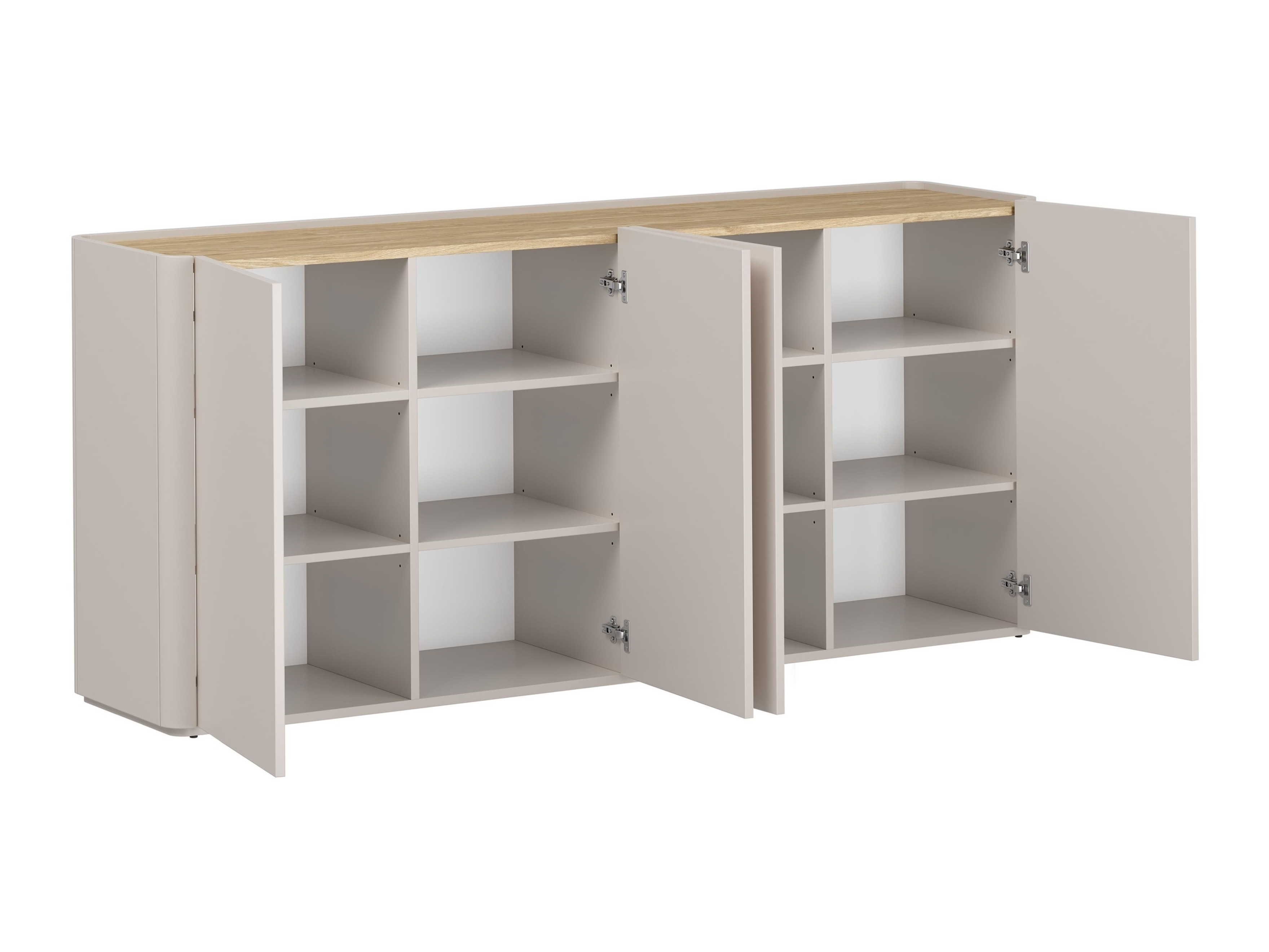 Шкафчик Elbmira 102 (Кашемир + Дуб)