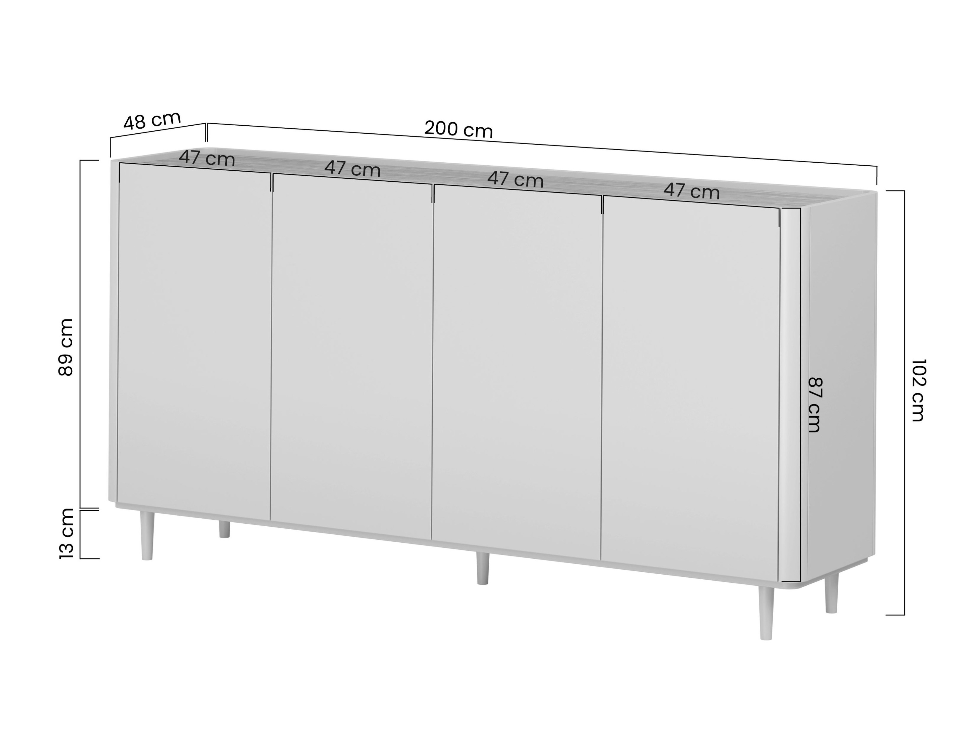 Skapis Elbmira 102 (Putekļaini zaļa + Ozols)