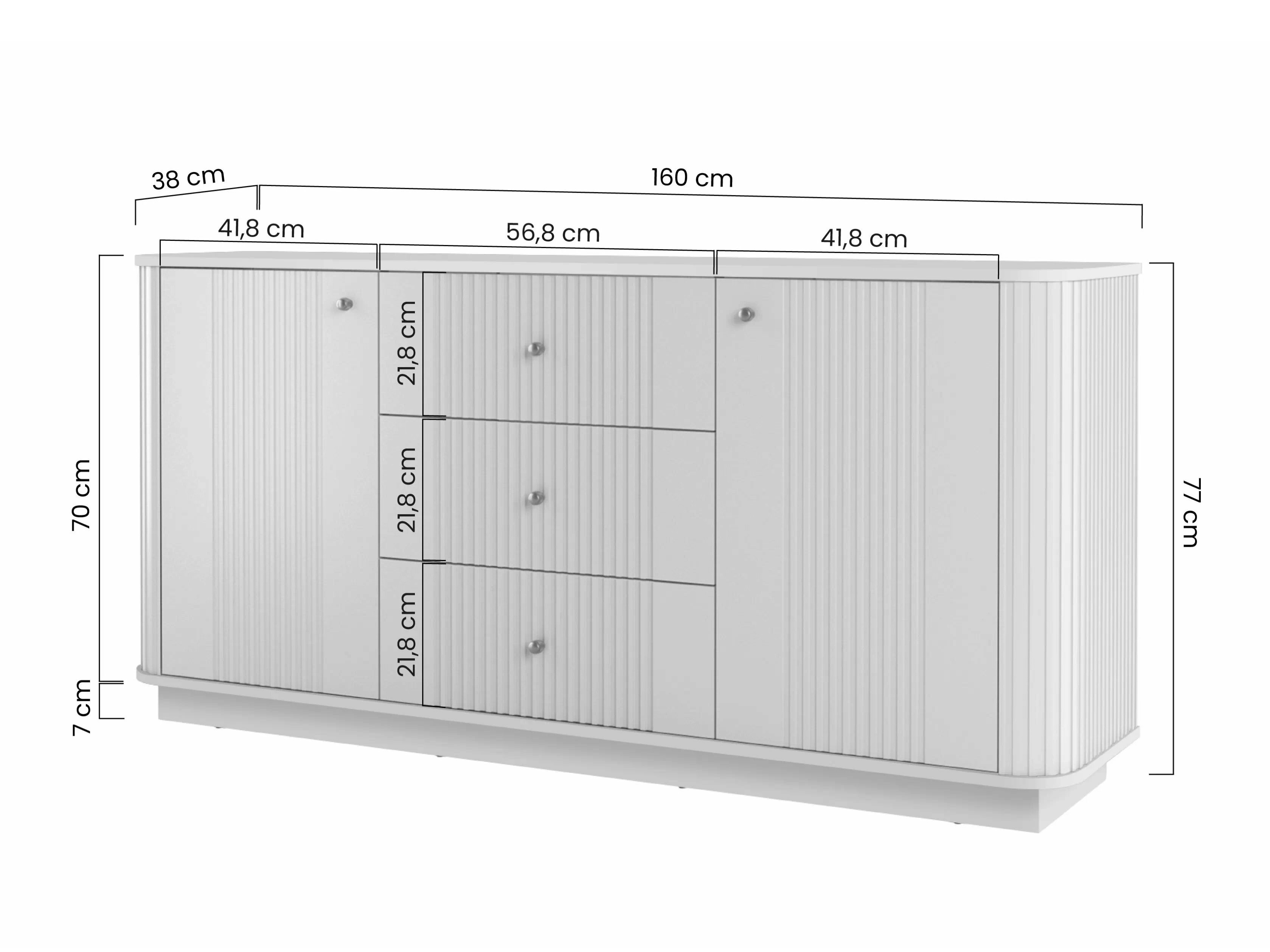 Viesistabas komplekts Levfene 107 (Melns)