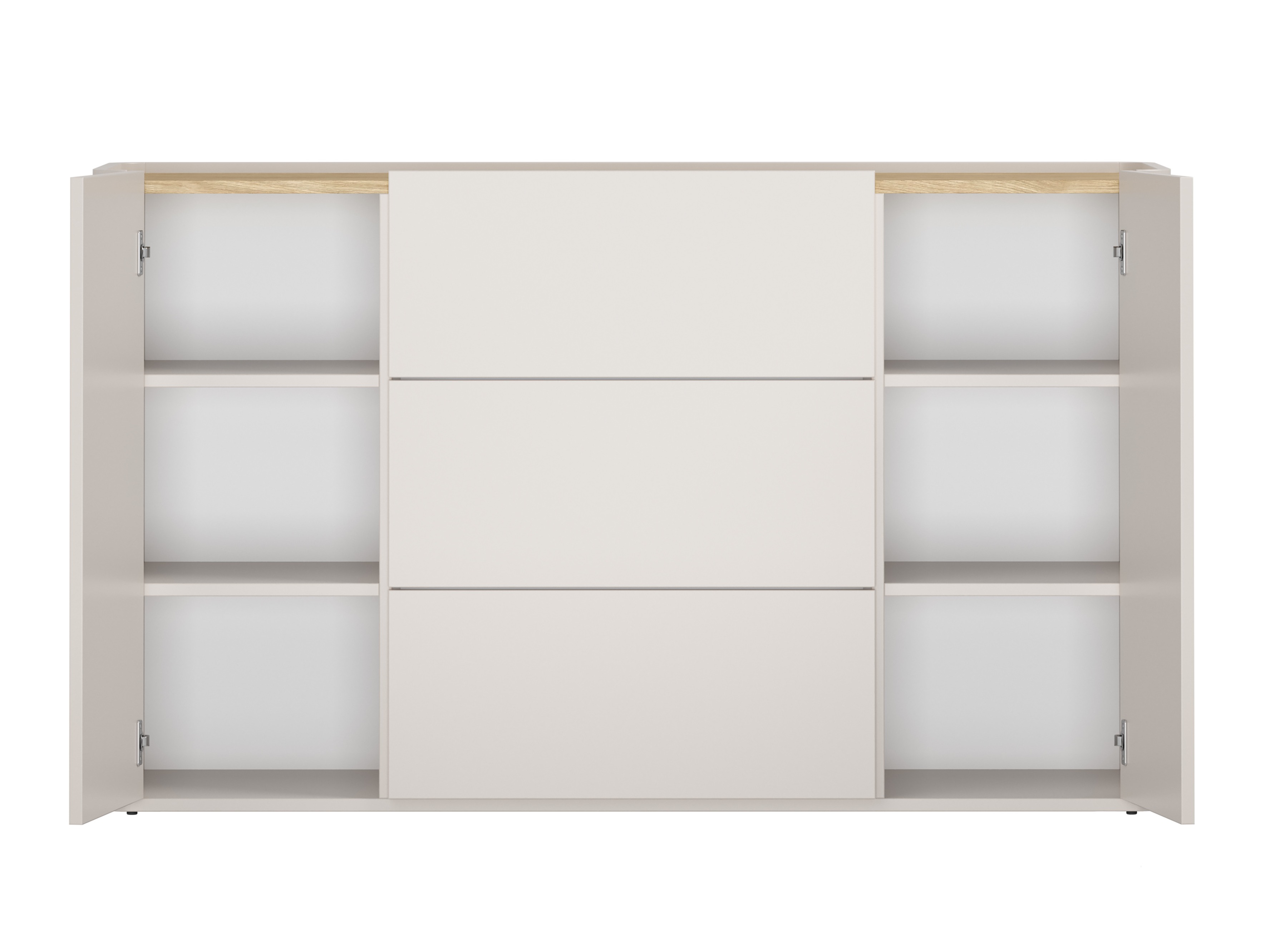 Kомод Elbmira 104 (Кашемир + Дуб)