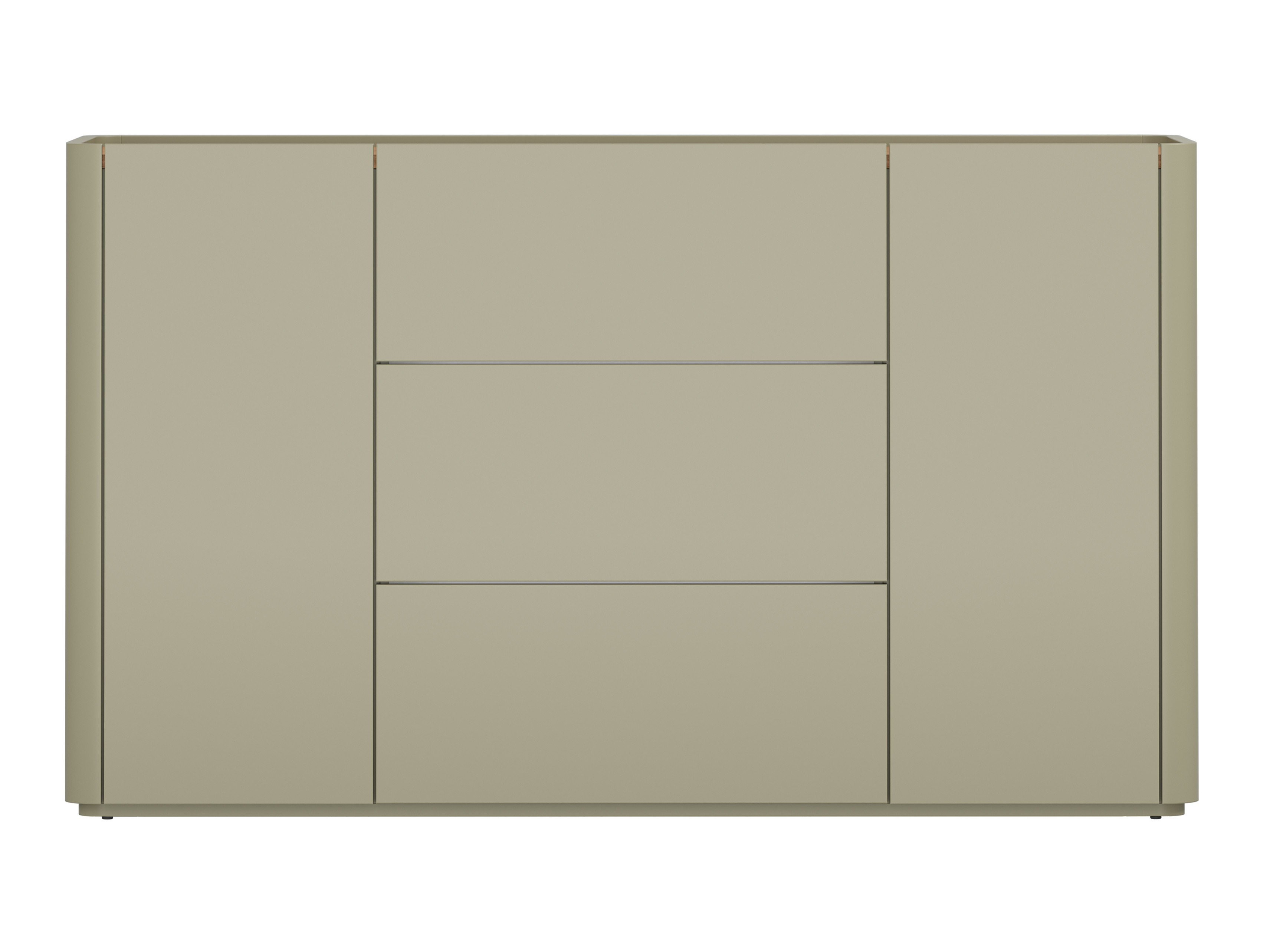 Kомод Elbmira 104 (Пыльно-зеленый + Дуб)