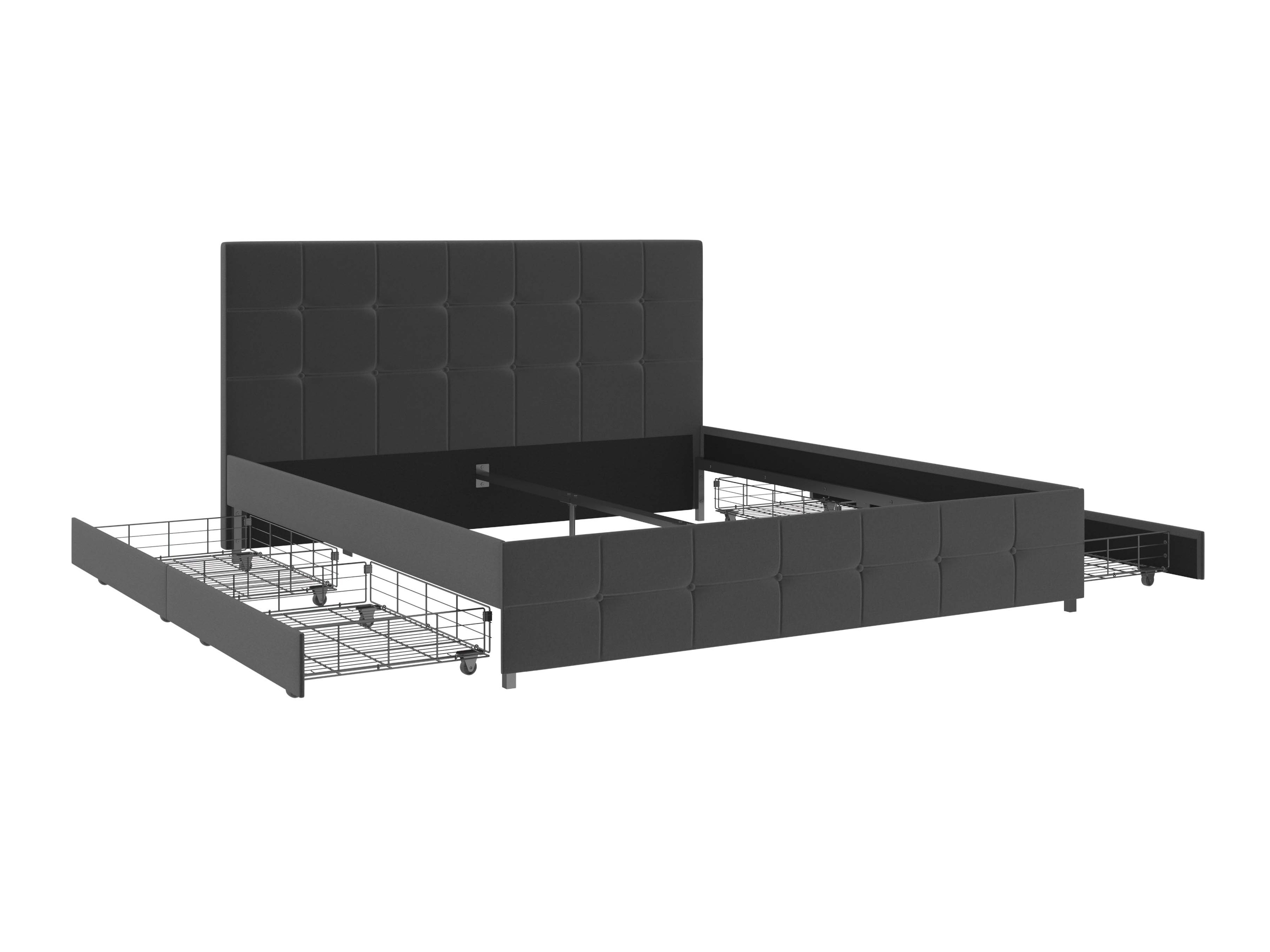 Кровать Denton 1269 (Антрацит)